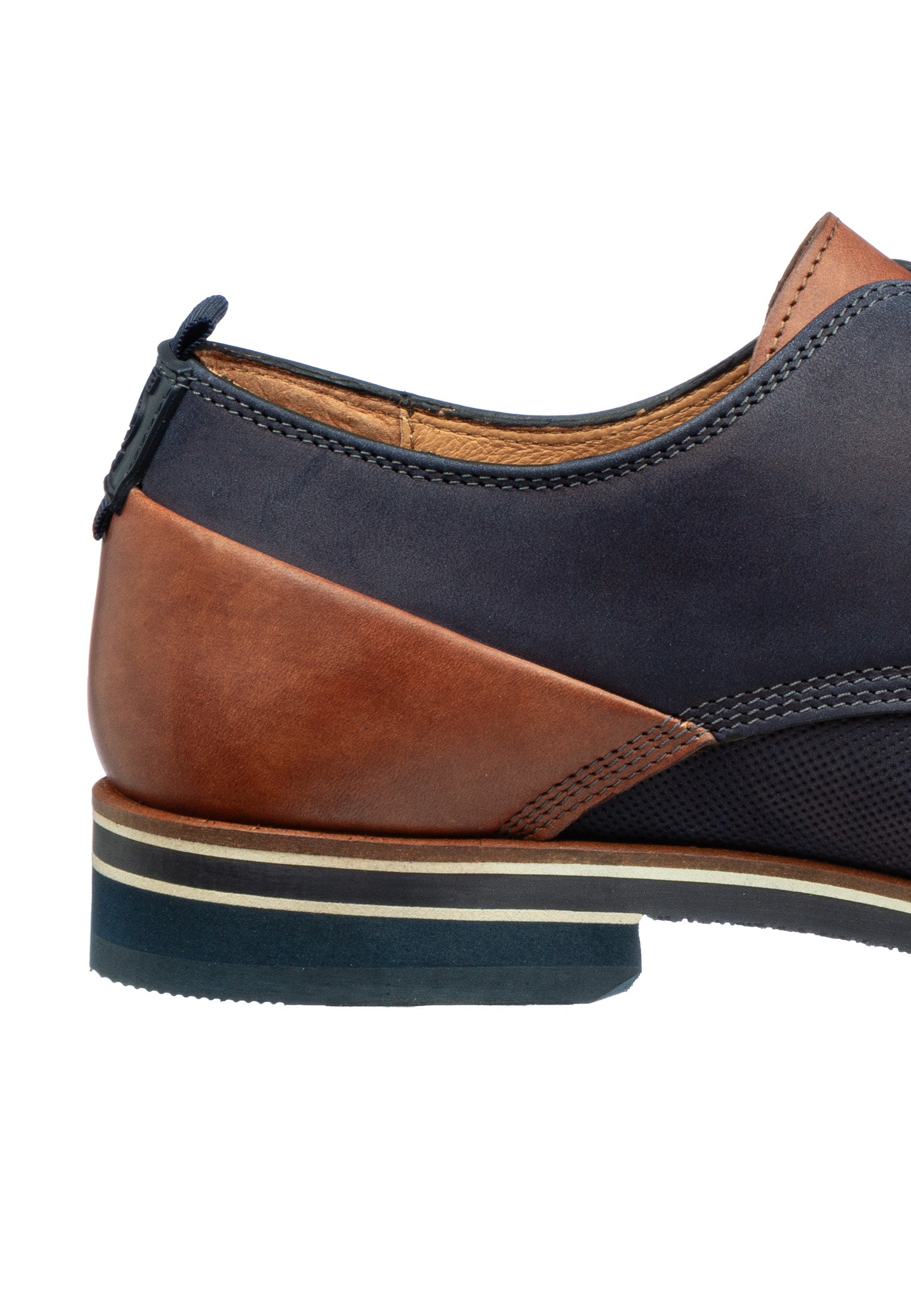 Navy nubuck Sabinus Loafer