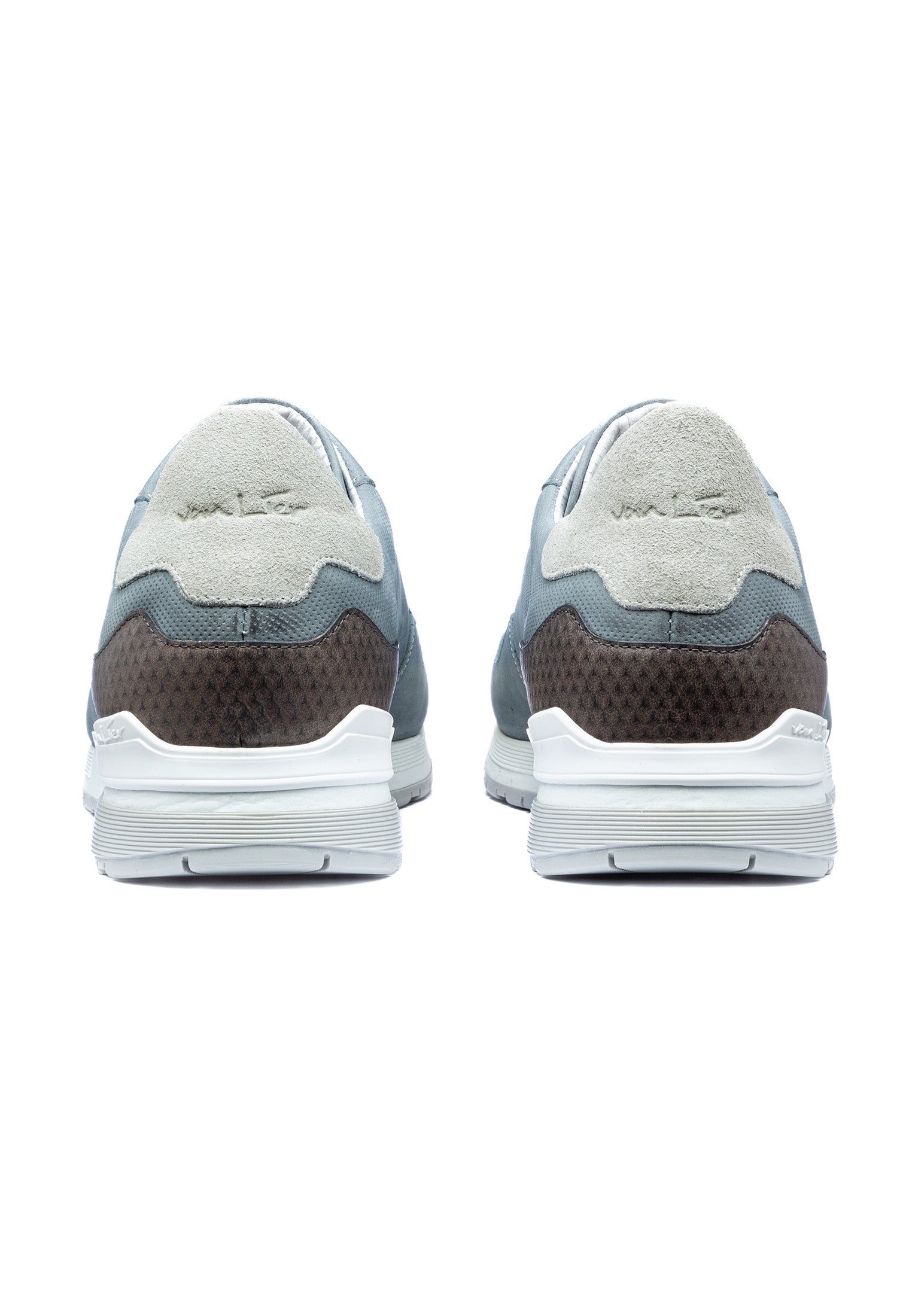 Graublauwe nubuck Chavar sneaker