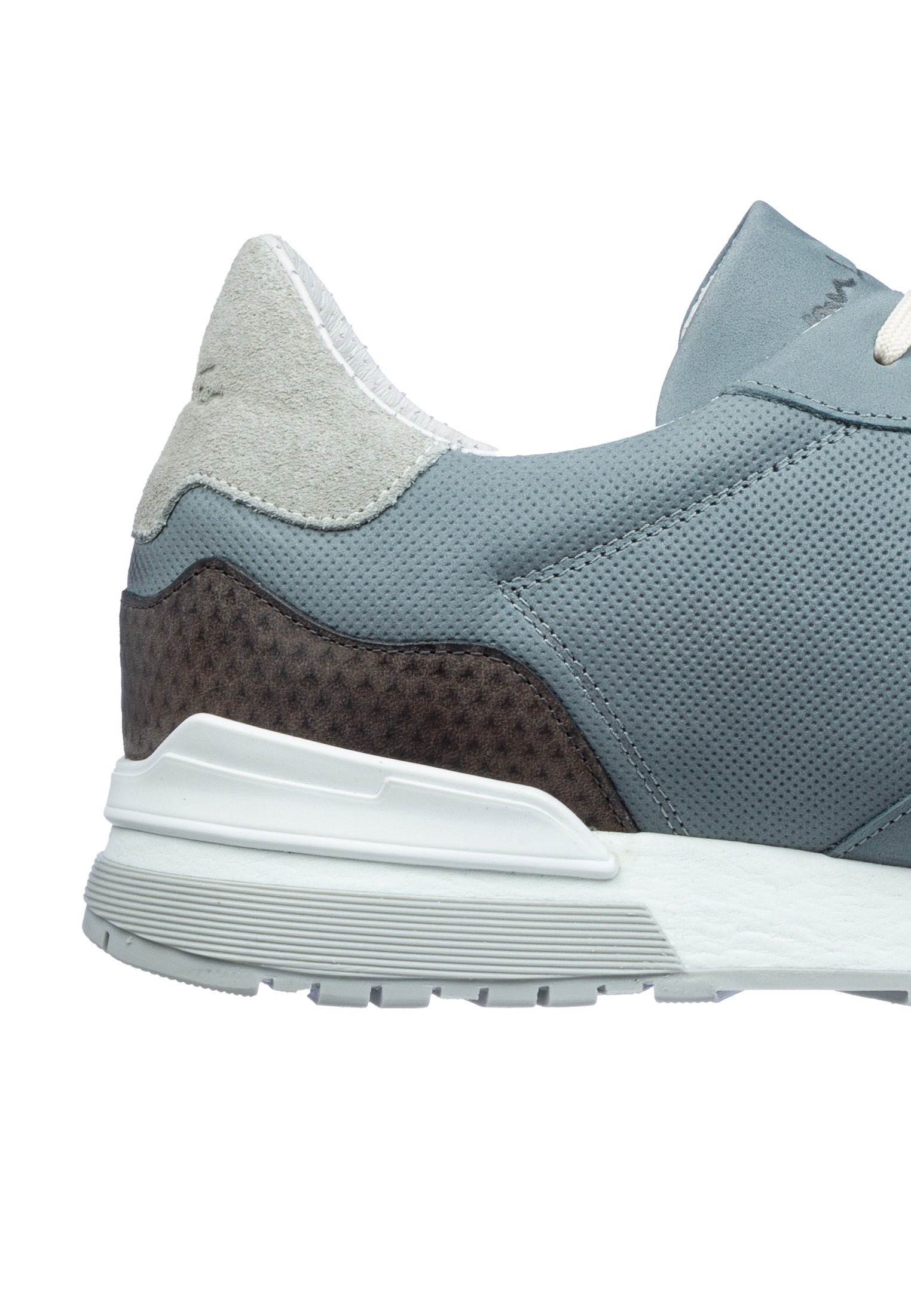 Graublauwe nubuck Chavar sneaker