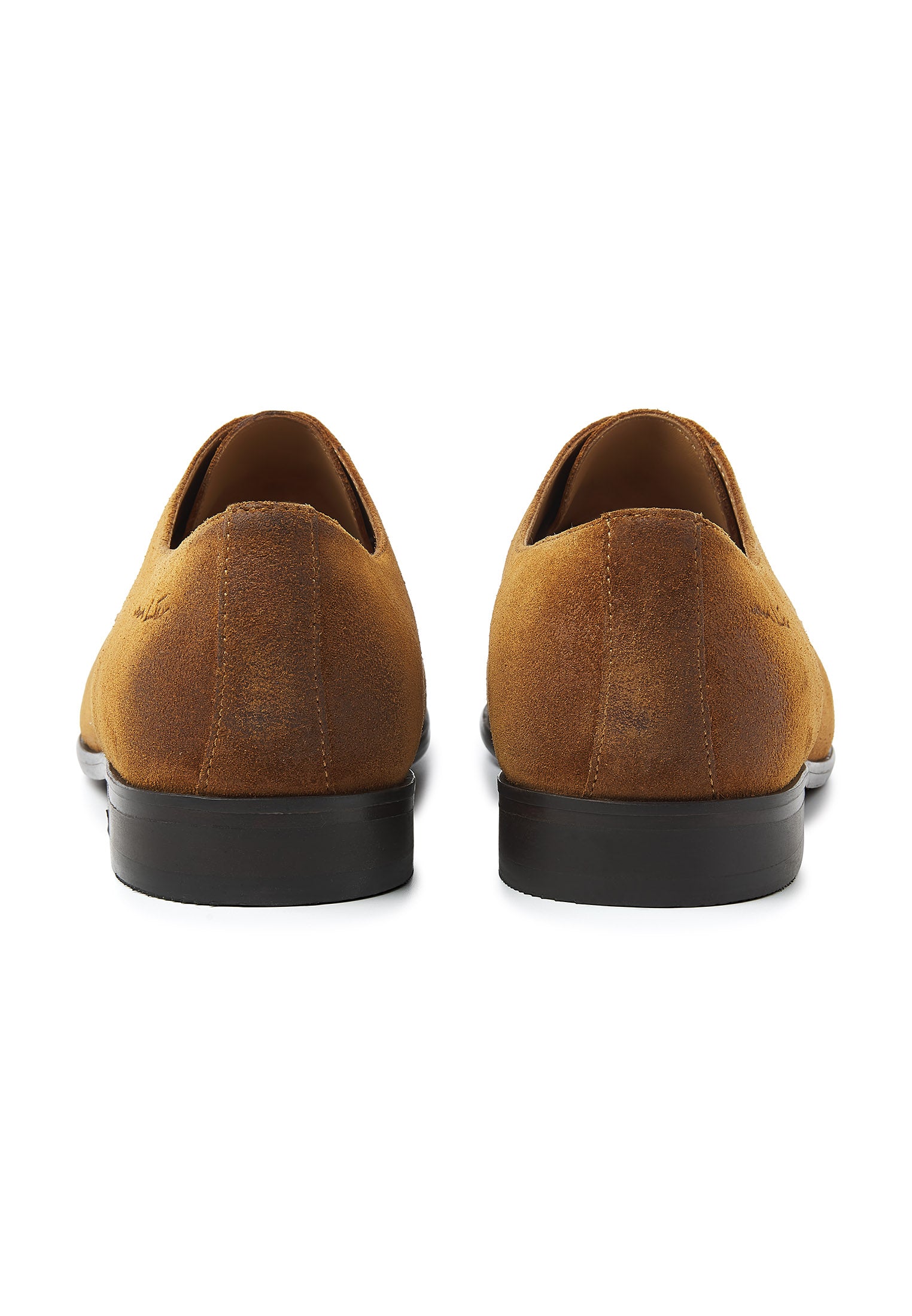 Cognac Wildleder Egeus Schnürschuh