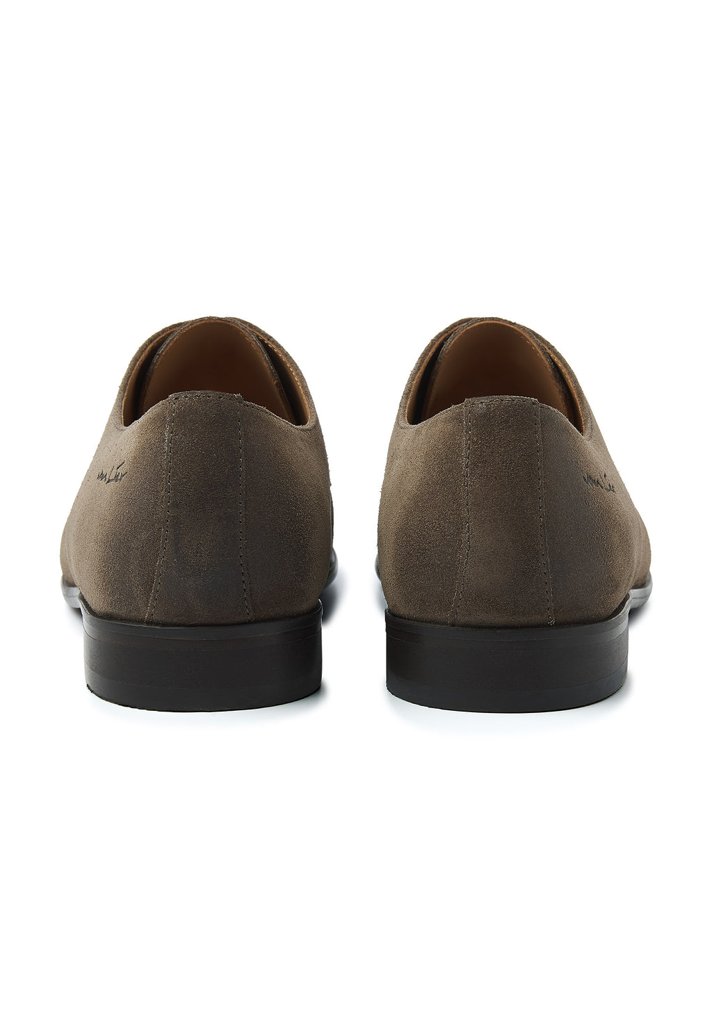 Egeus Wildleder Taupe Schnürschuh