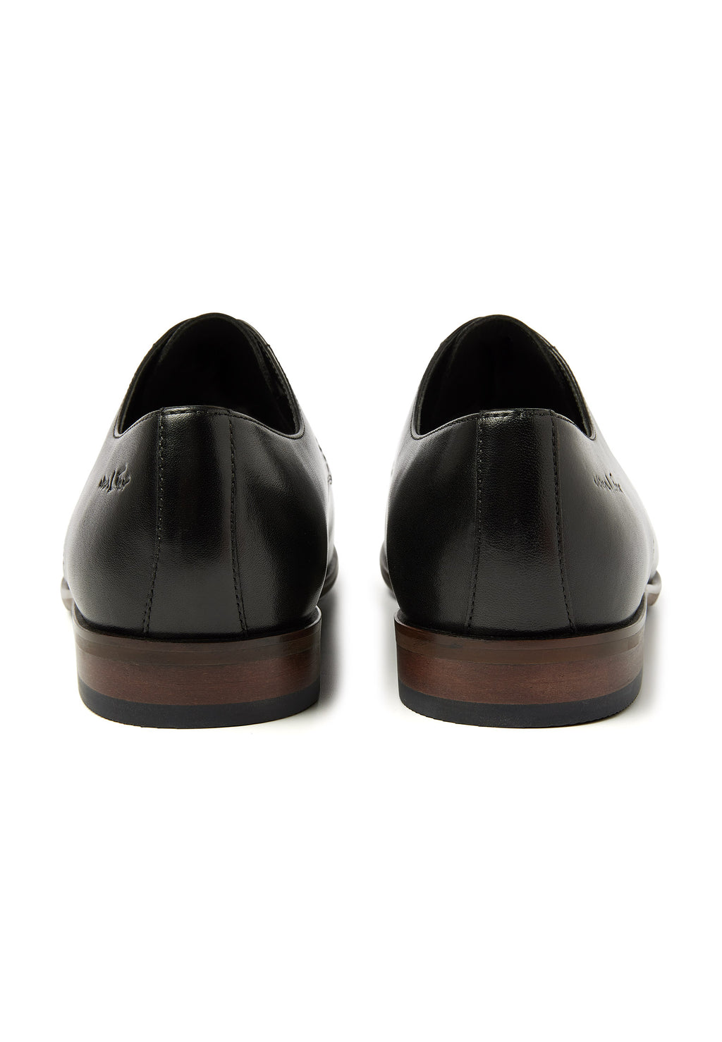 Schwarzer Glattleder Egeus Schnürschuh