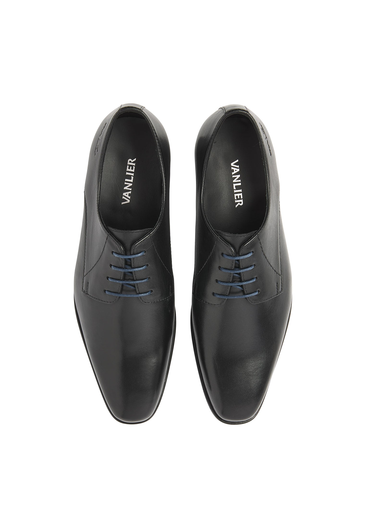 Schwarzer Glattleder Egeus Schnürschuh