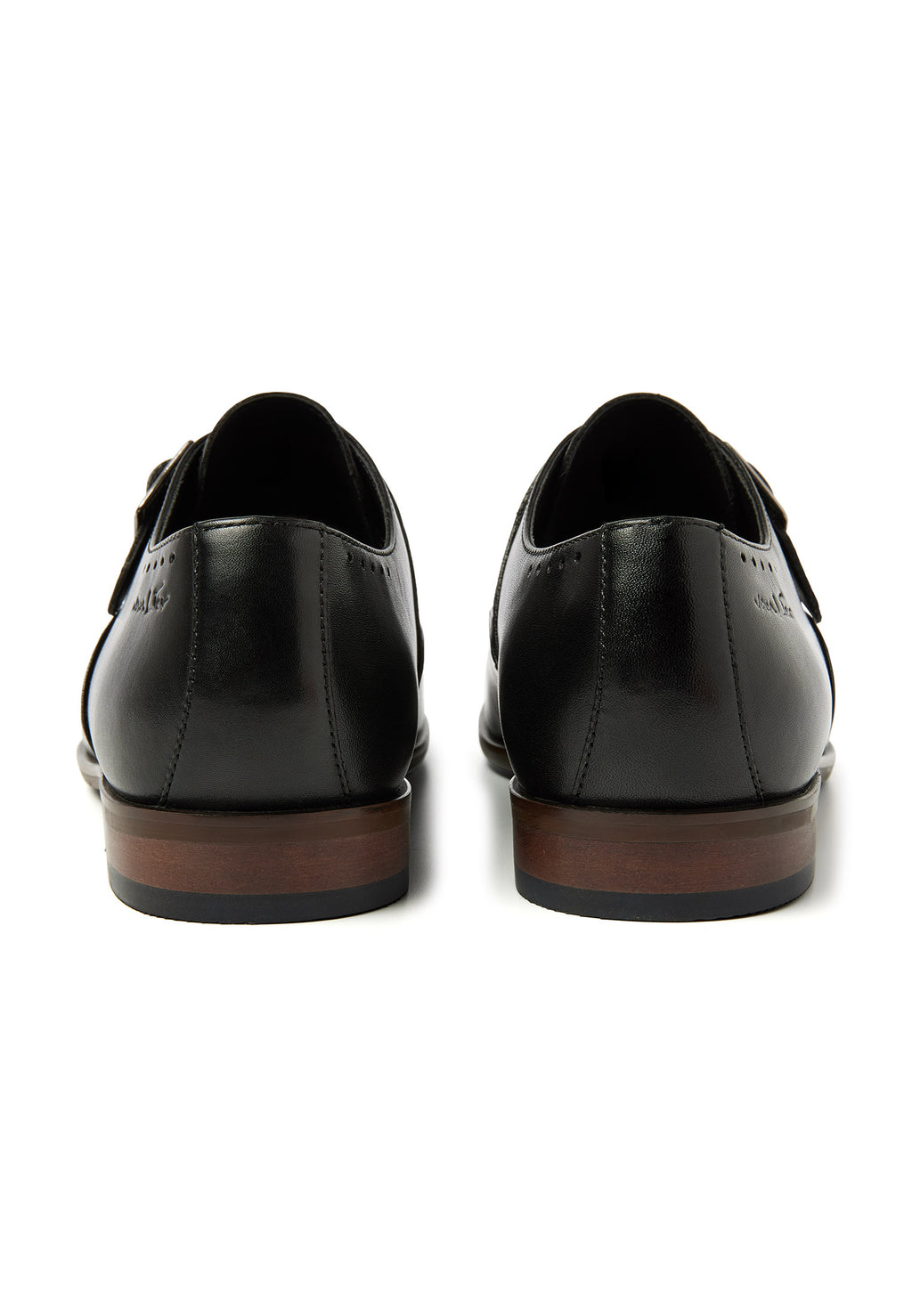 Zwart gladleren Egeus gespschoen