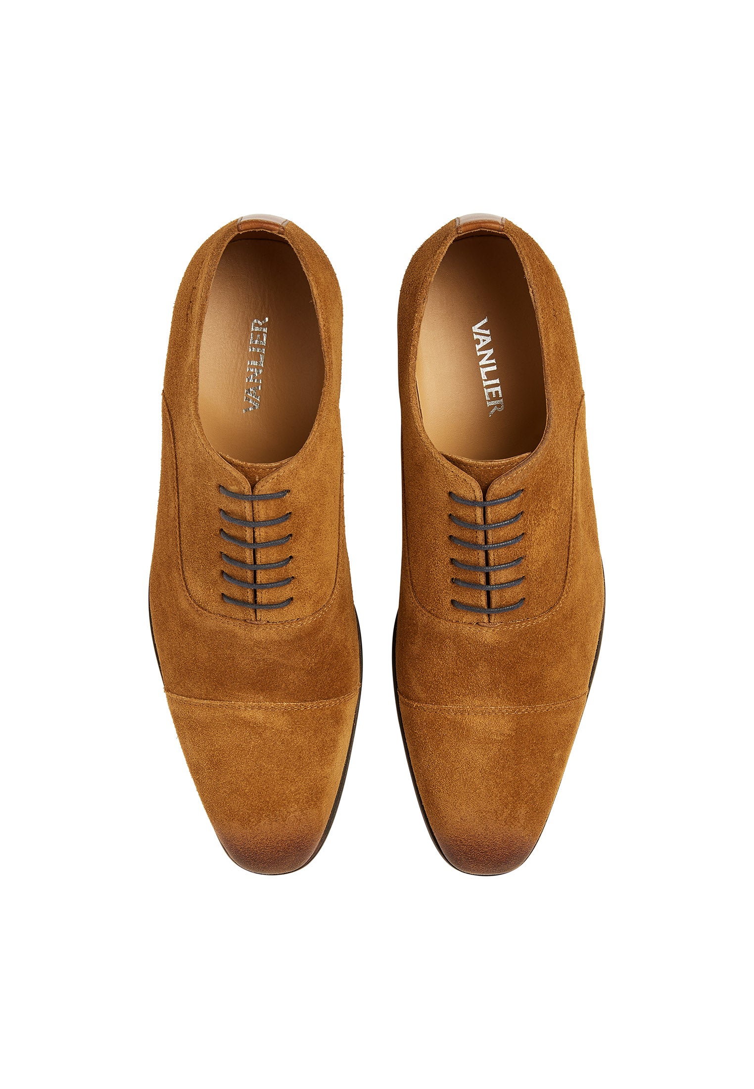 Cognac Wildleder Egeus Schnürschuh