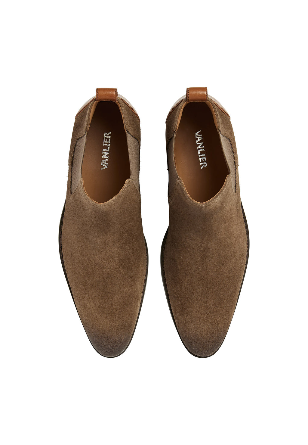 Taupe Wildleder Vienna Chelsea Boot