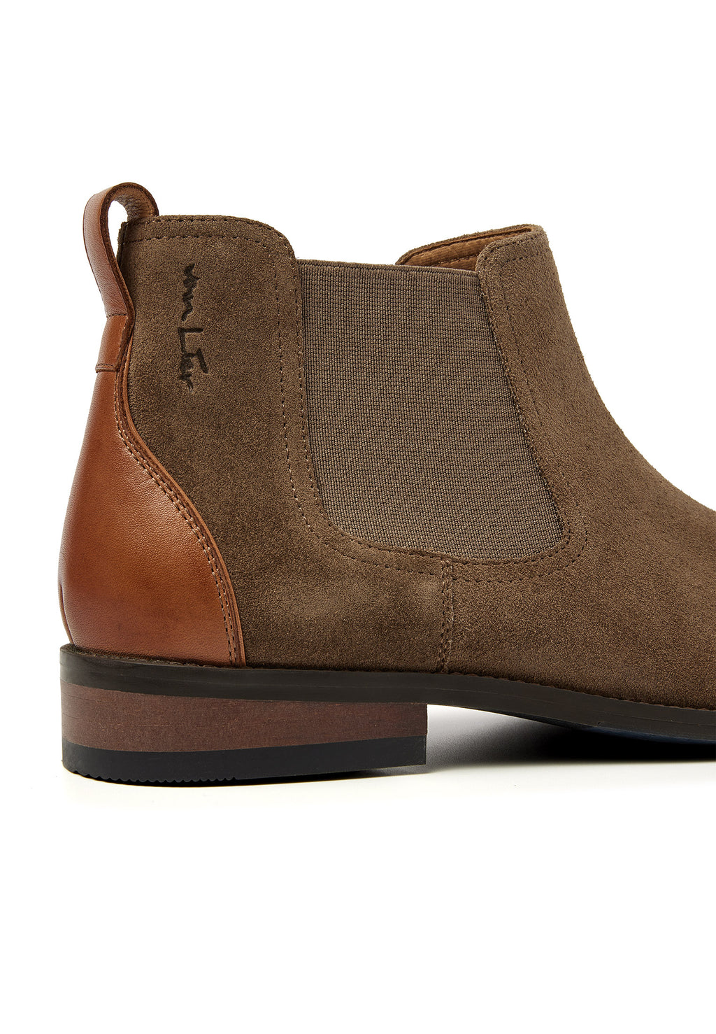 Taupe Wildleder Vienna Chelsea Boot