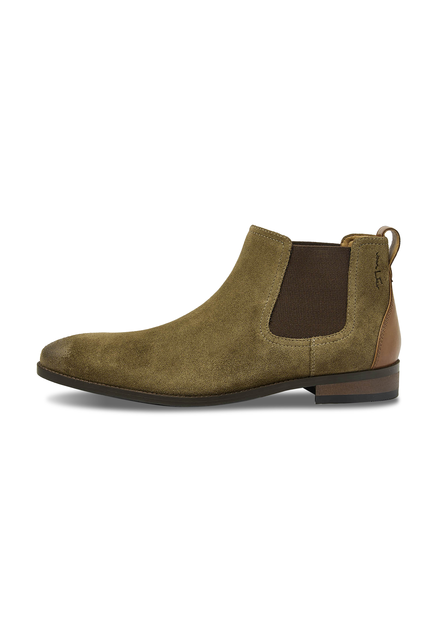 Grüner Wildleder Vienna Chelsea Boot