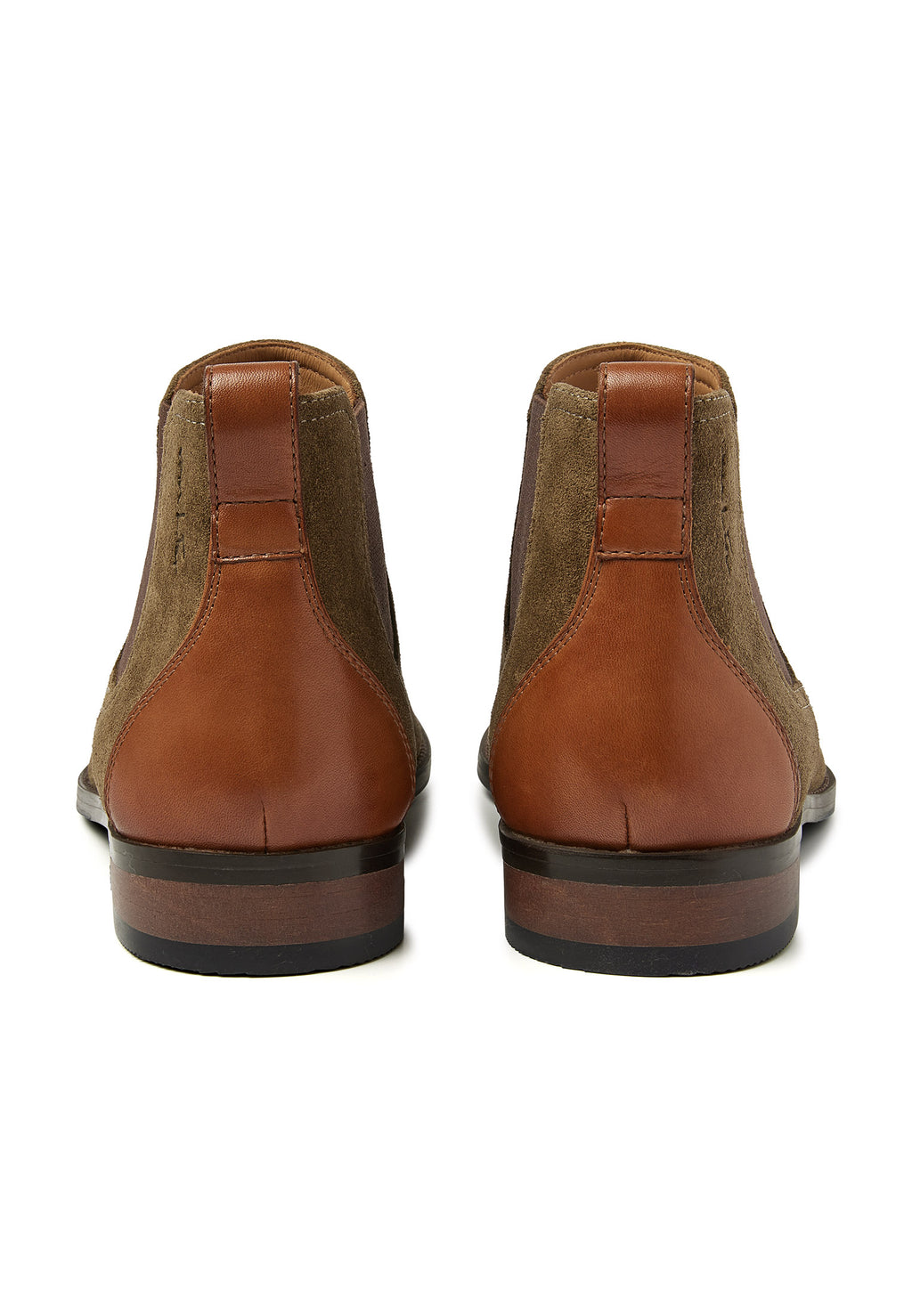 Graugrüner Wildleder Vienna Chelsea Boot