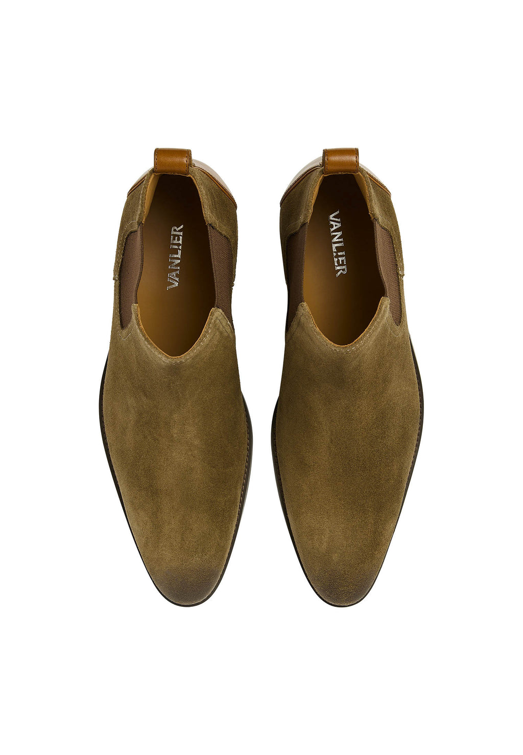 Grüner Wildleder Vienna Chelsea Boot