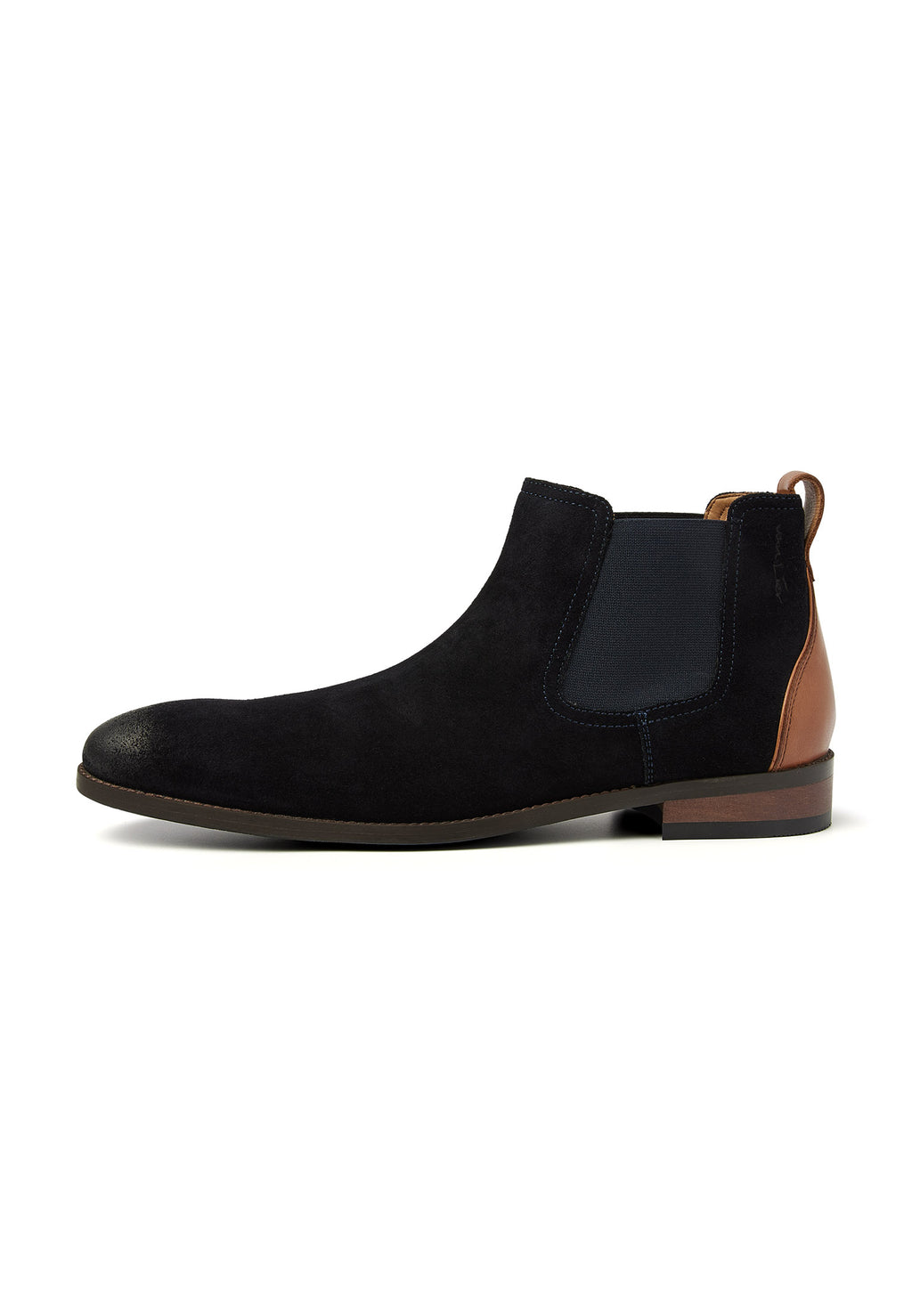 Navy Wildleder Vienna Chelsea Boot
