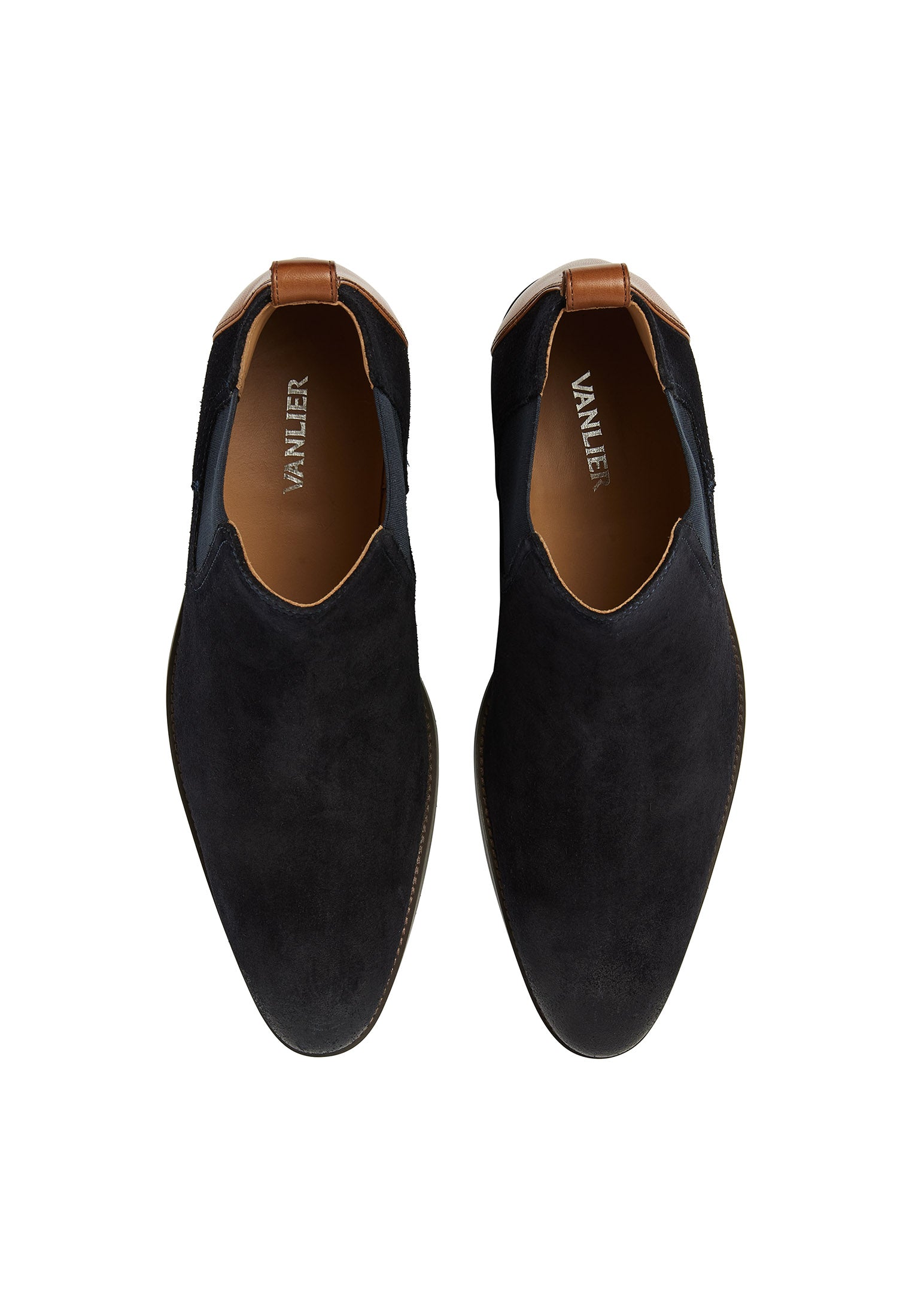 Navy Wildleder Vienna Chelsea Boot