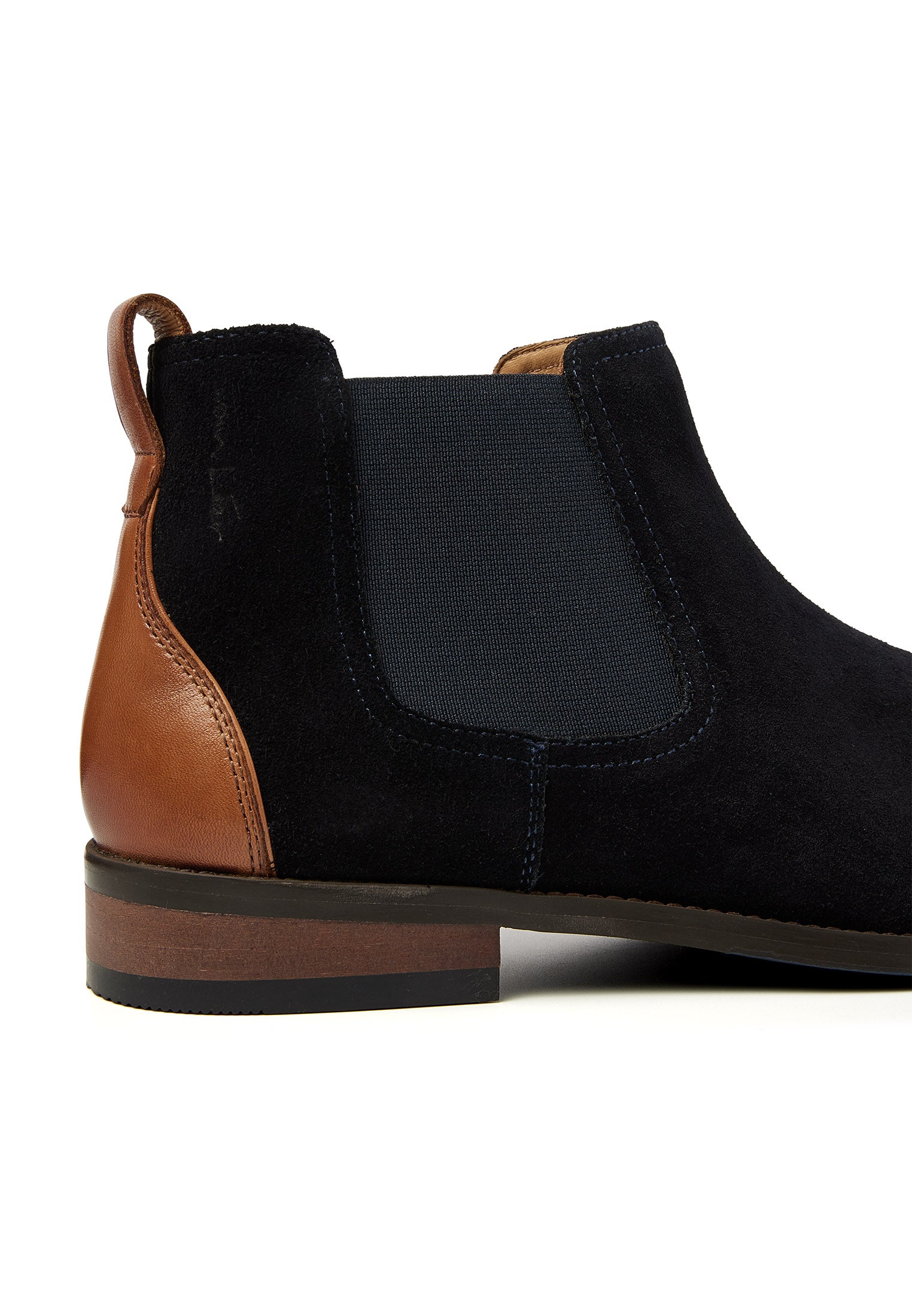 Navy Wildleder Vienna Chelsea Boot