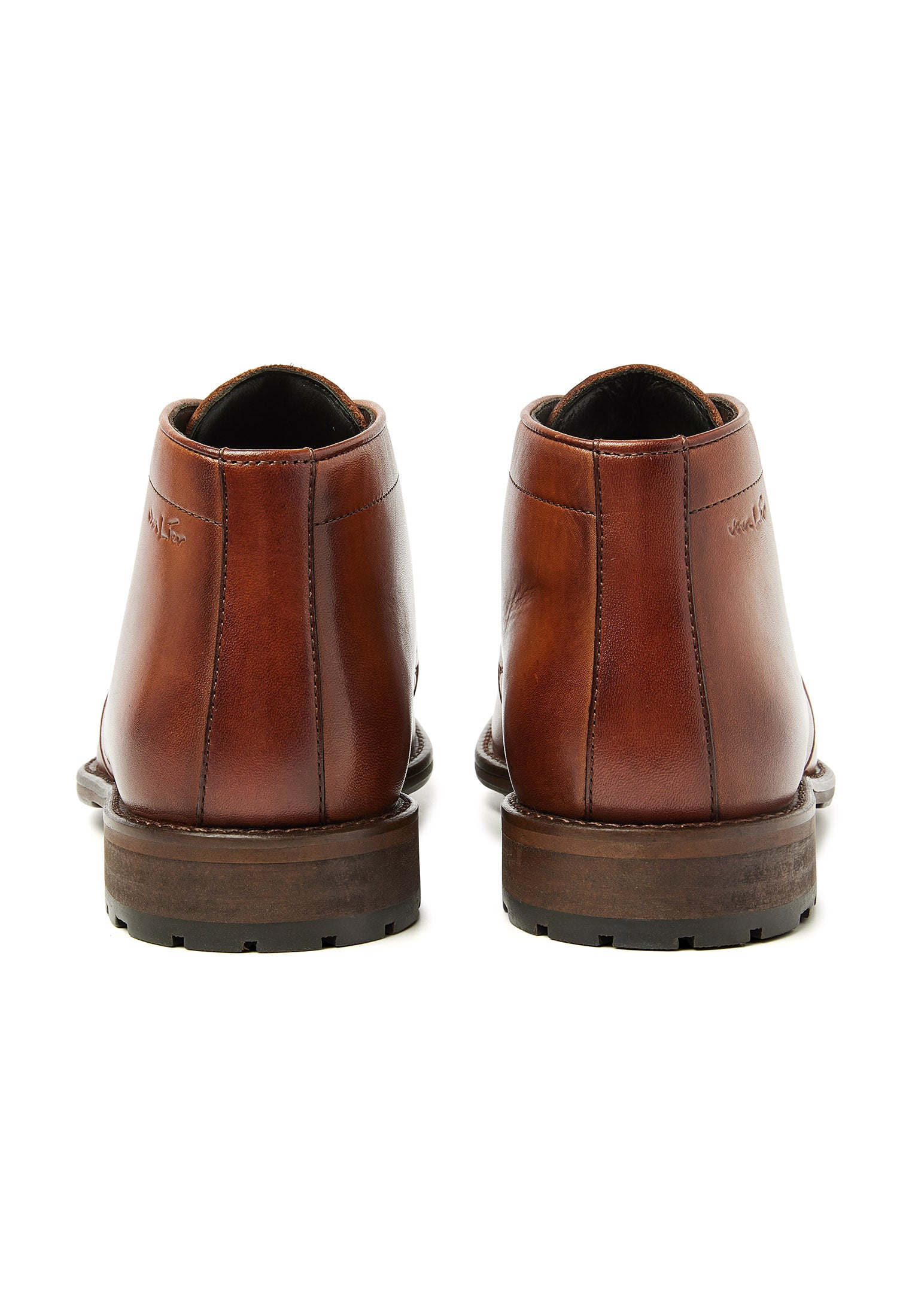 Cognac Glattleder Montana Halbschuh