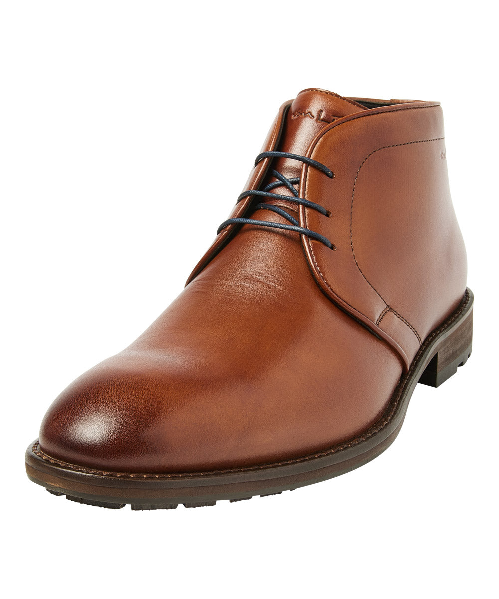 Cognac Glattleder Montana Halbschuh