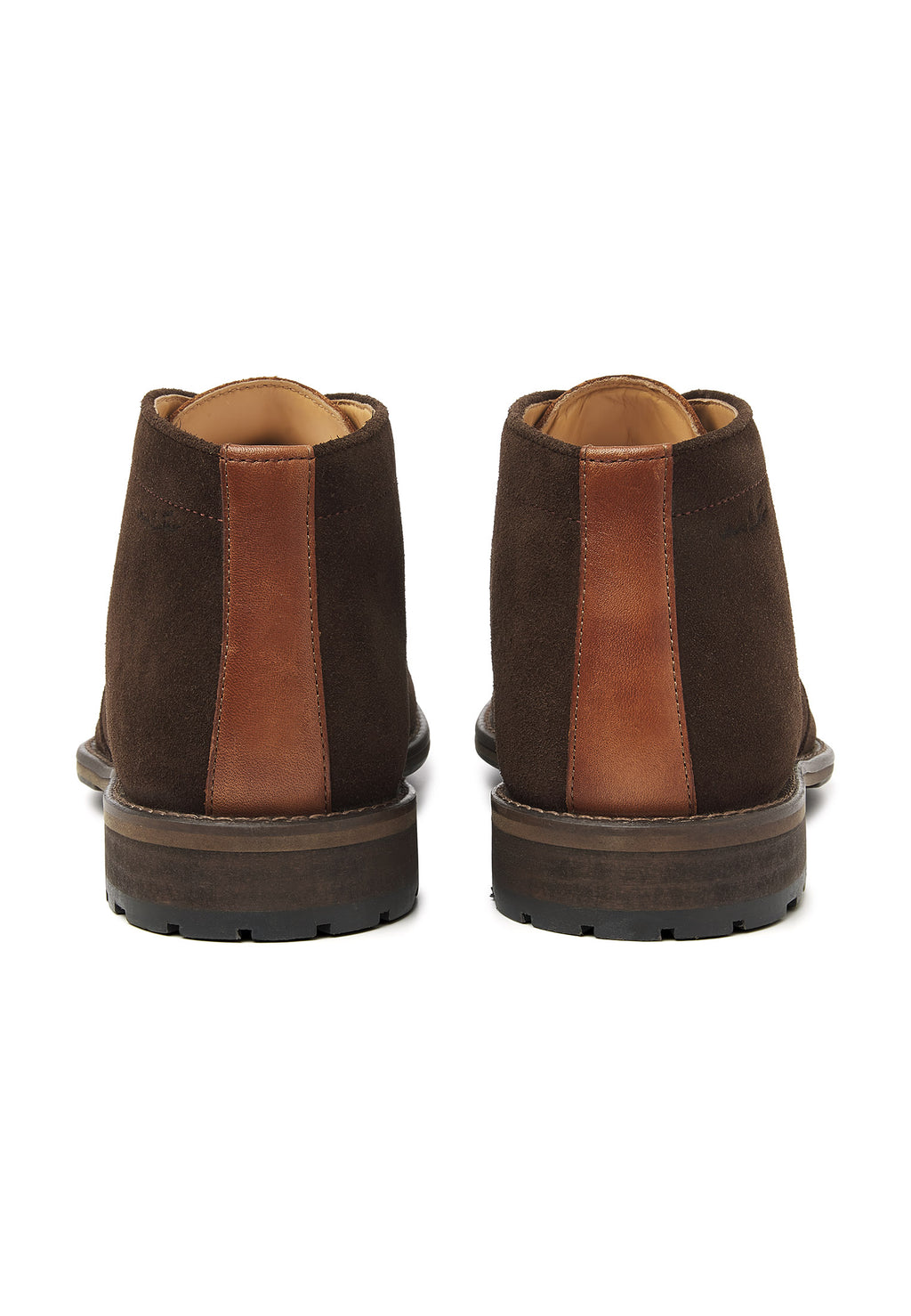 T-moro braune Wildleder Montana halbhoher Schnürschuh