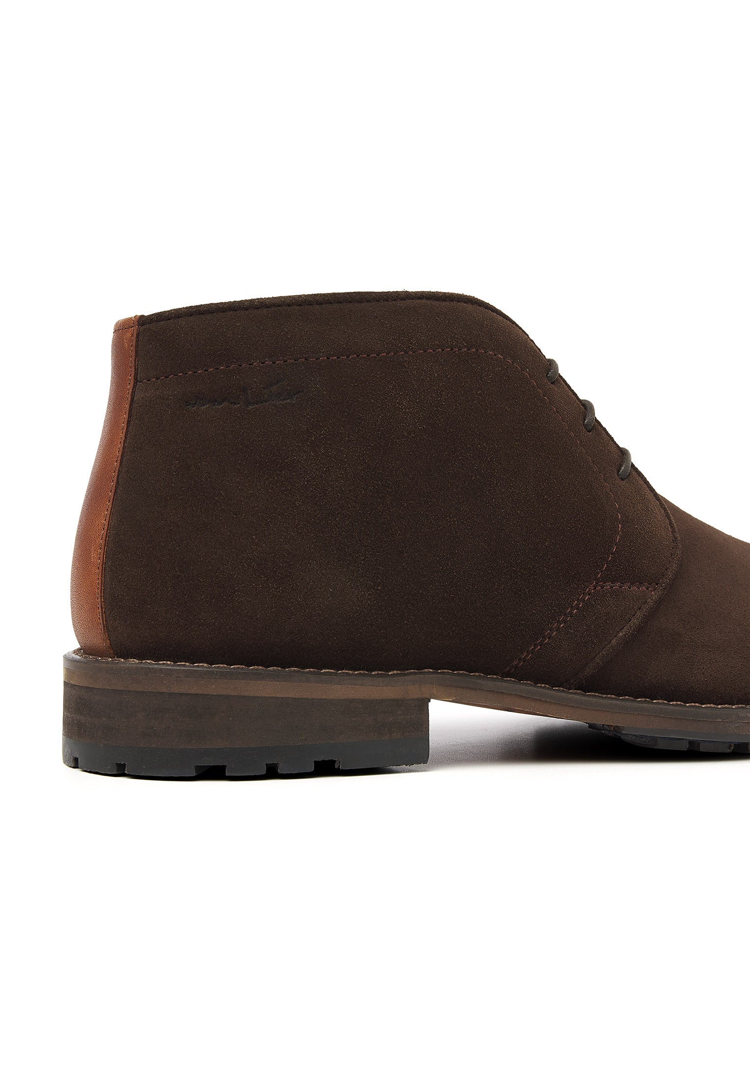 T-moro braune Wildleder Montana halbhoher Schnürschuh