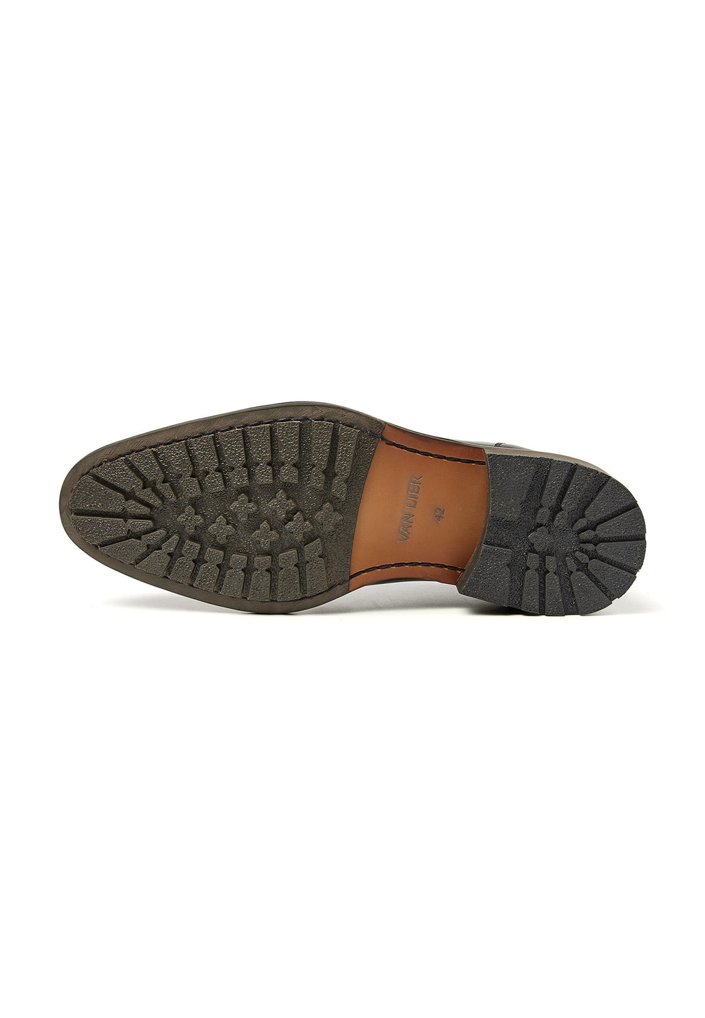 Schwarzer Glattleder Montana Schnürschuh