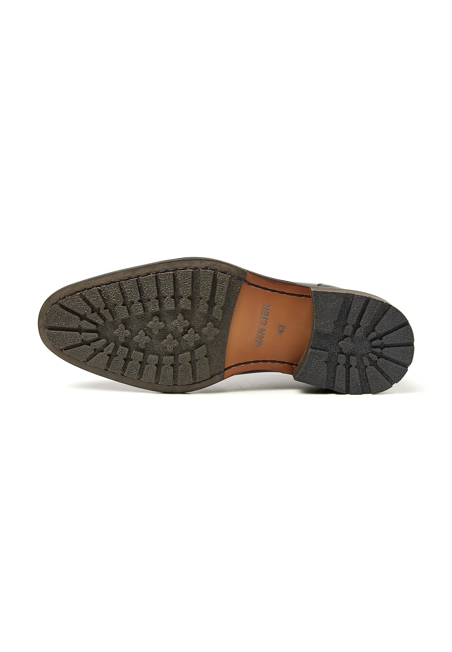 Schwarzer Glattleder Montana Schnürschuh