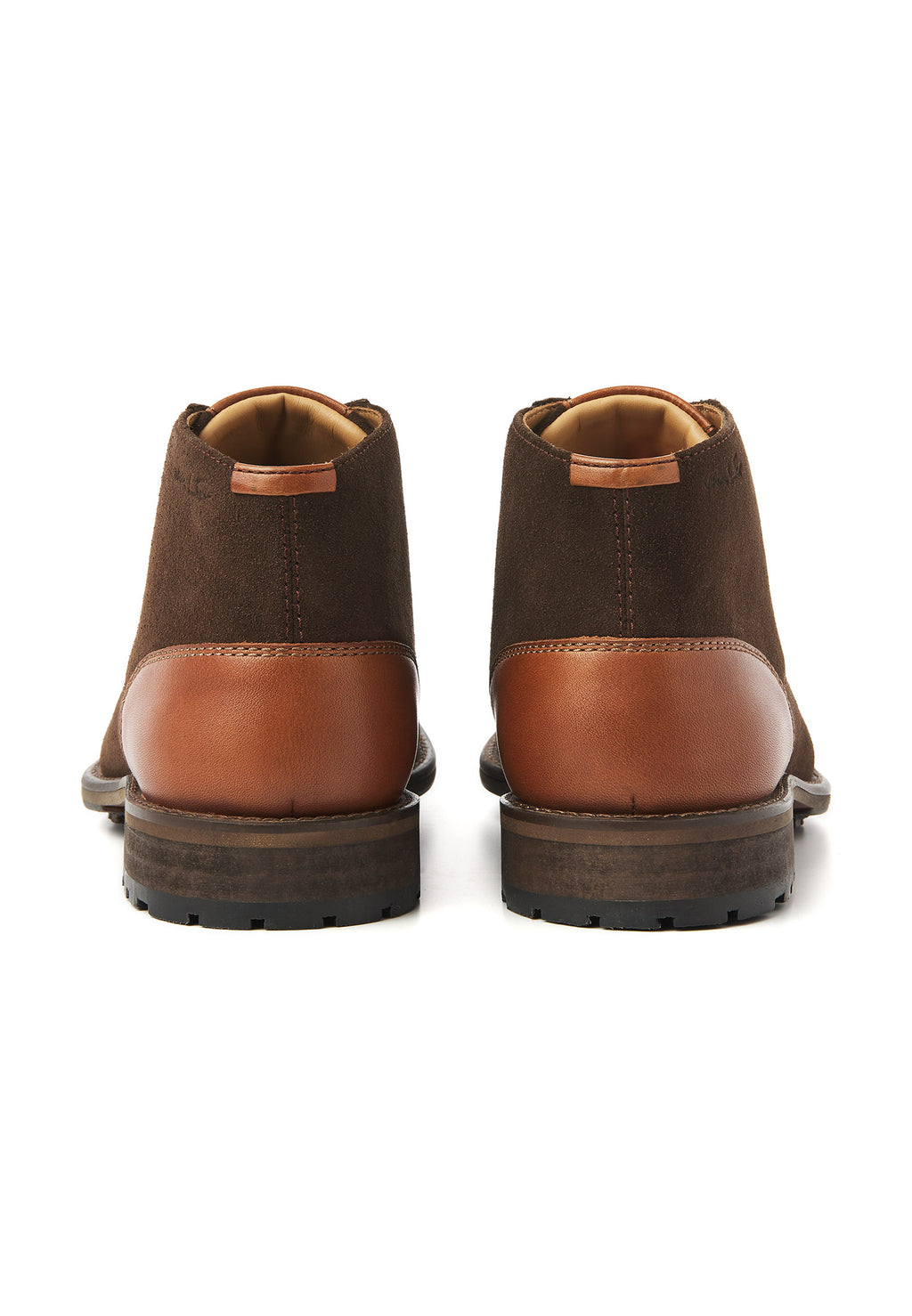 T-moro braune Wildleder Montana halbhoher Schnürschuh