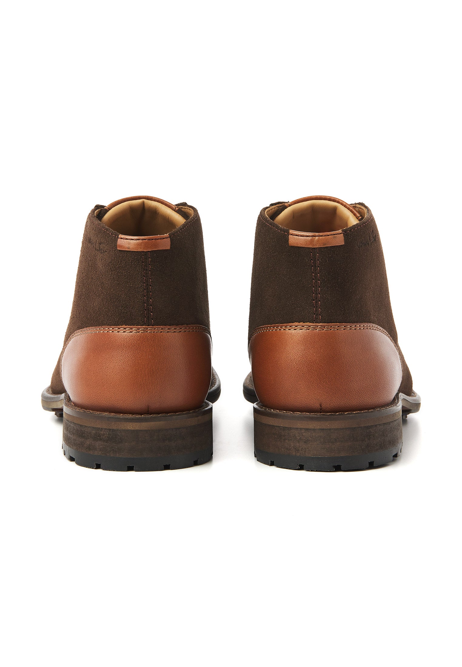 T-moro braune Wildleder Montana halbhoher Schnürschuh