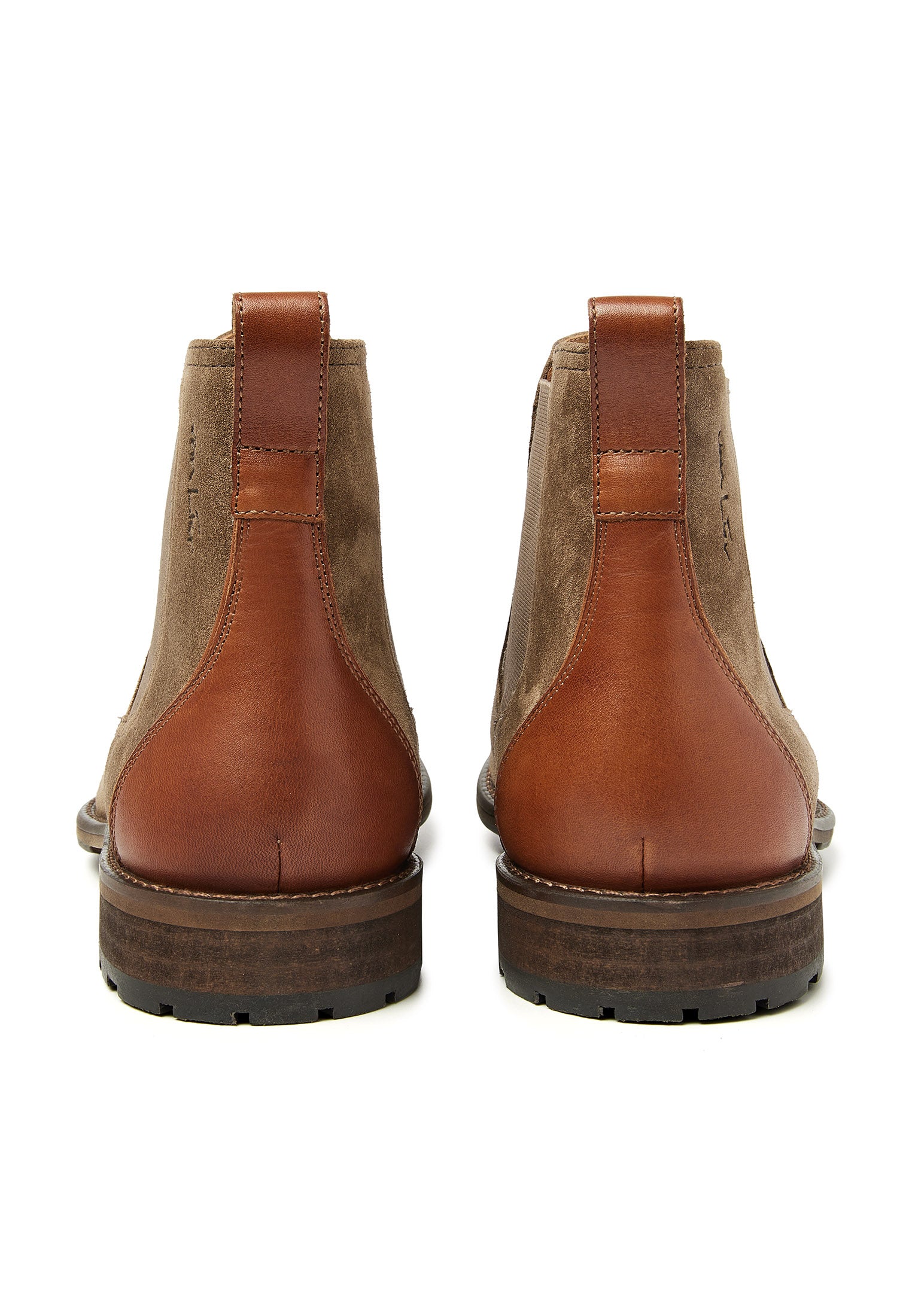 Taupe Wildleder Montana Chelsea Boot