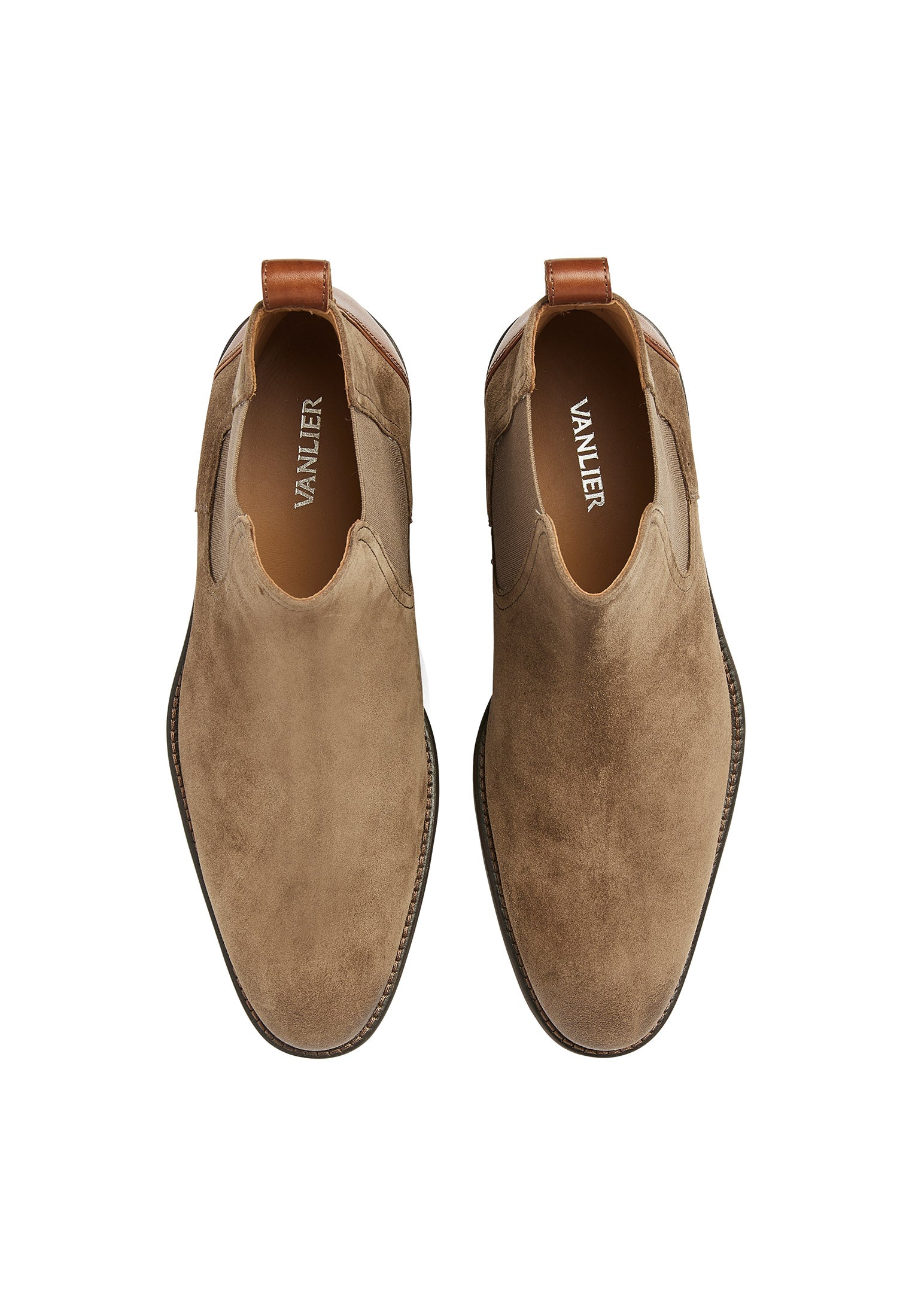 Taupe Wildleder Montana Chelsea Boot