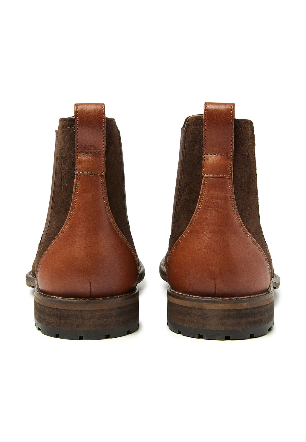 T-moro braune Wildleder Montana Chelsea Boot