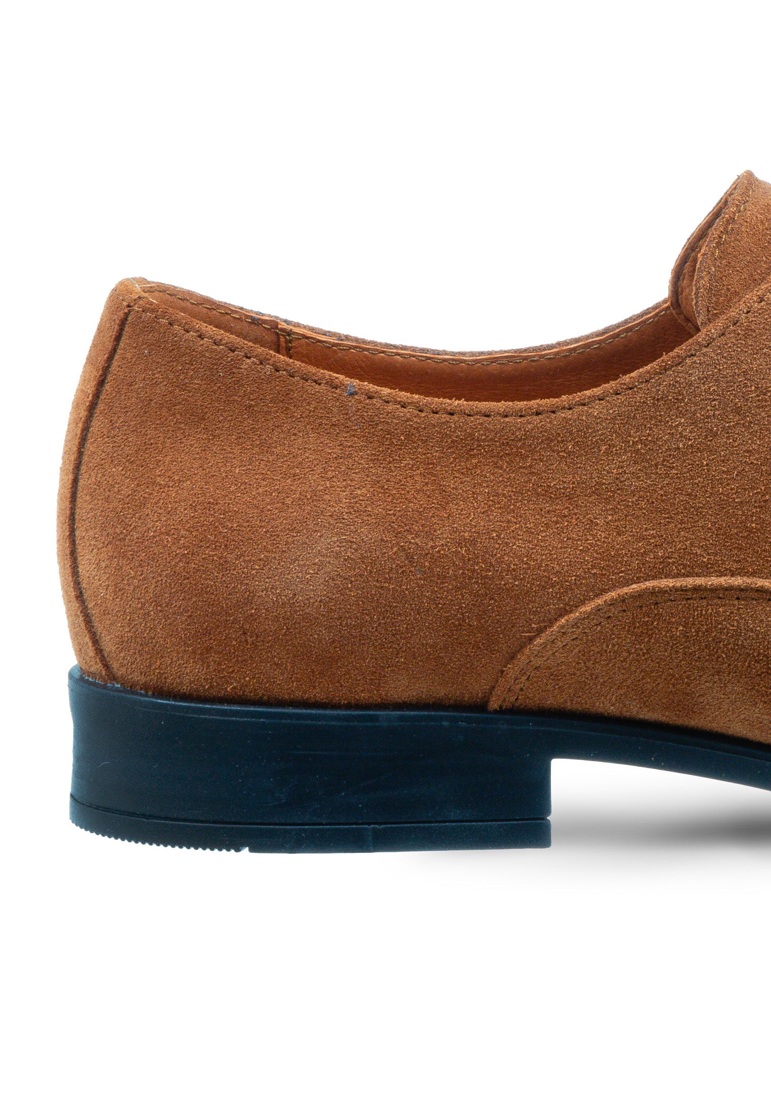 Cognac Wildleder Riva Schnallenschuh