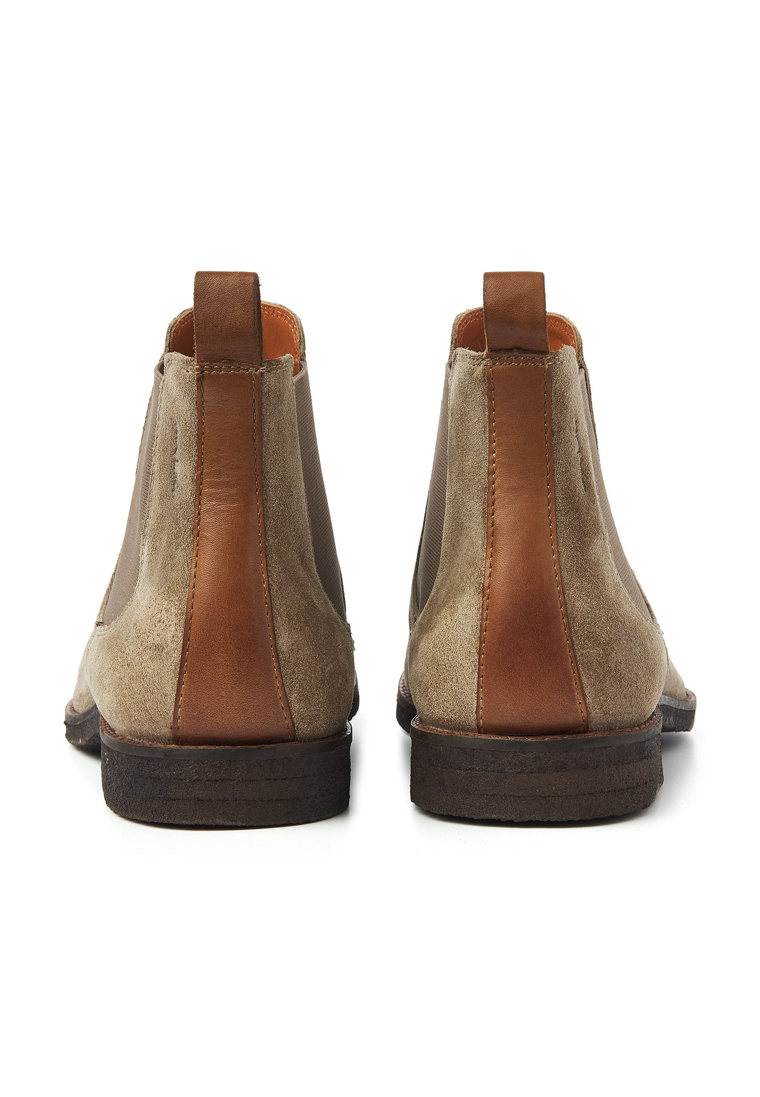 Taupe Wildleder Chukka Chelsea Boot