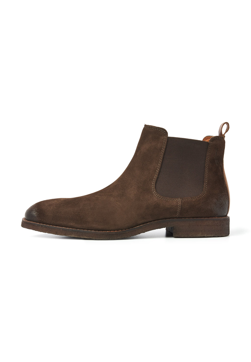Testa di Moro braun Chukka Wildleder Chelsea Boot