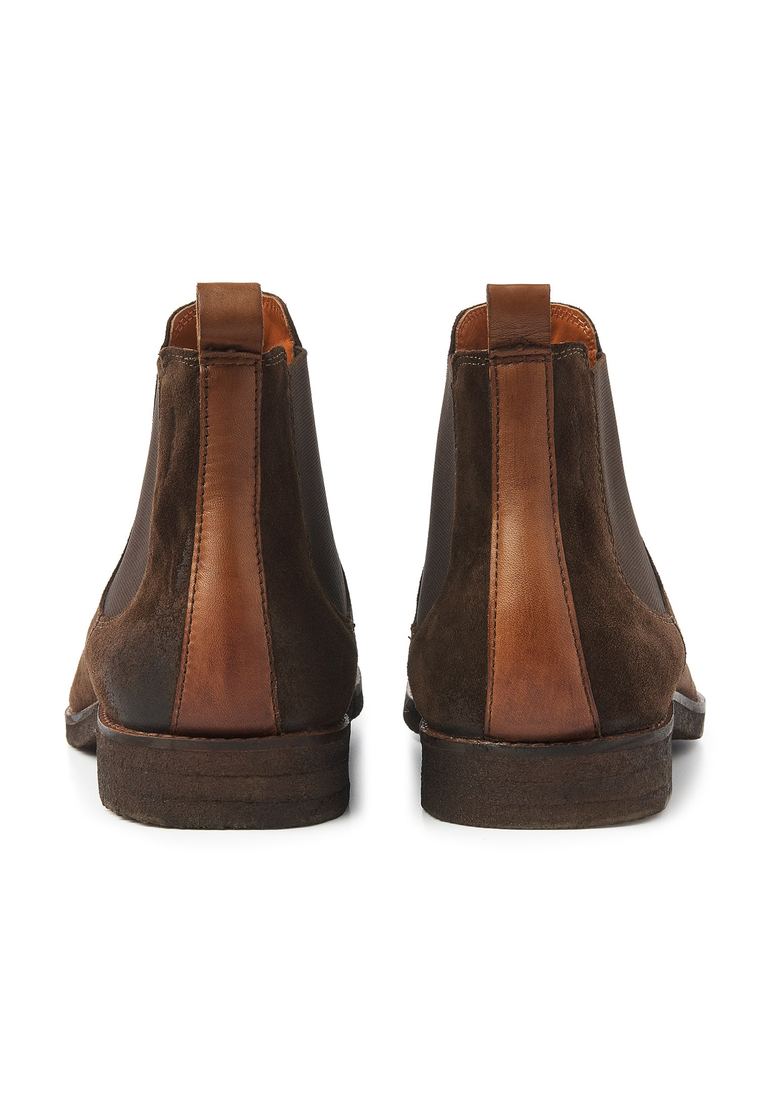 Testa di Moro braun Chukka Wildleder Chelsea Boot