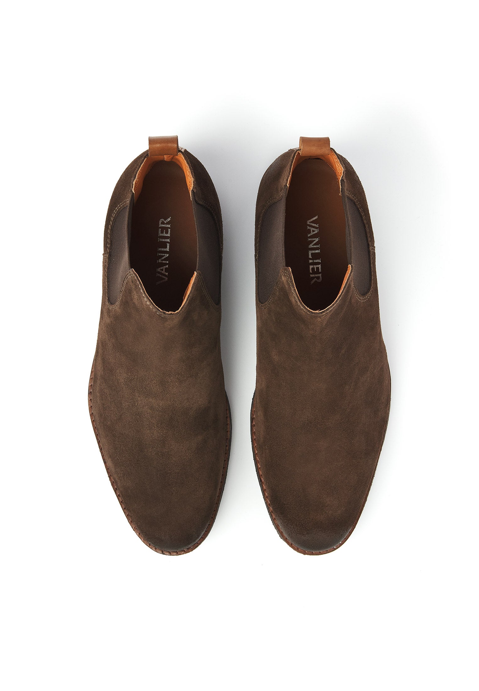 Testa di Moro braun Chukka Wildleder Chelsea Boot