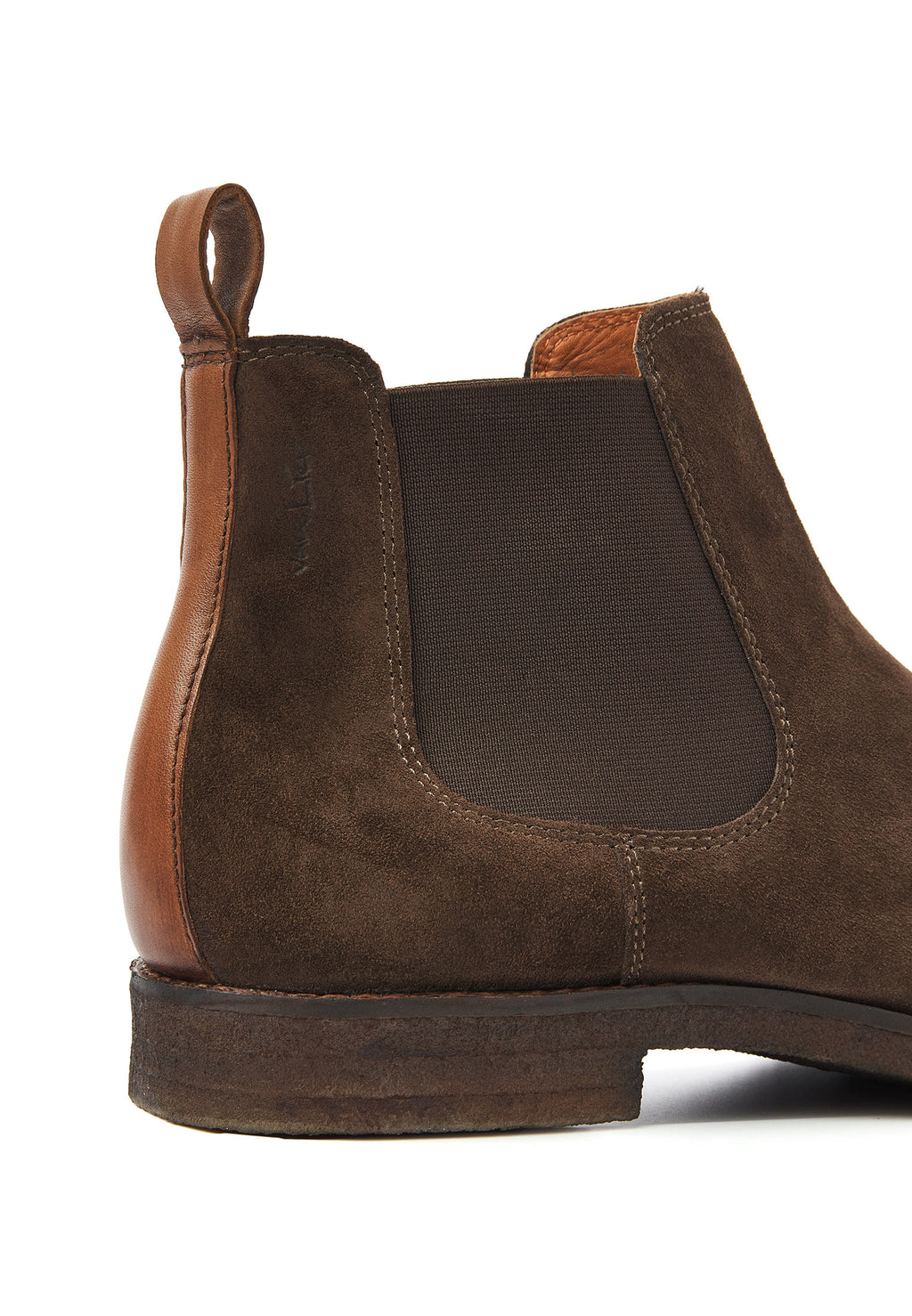 Testa di Moro braun Chukka Wildleder Chelsea Boot