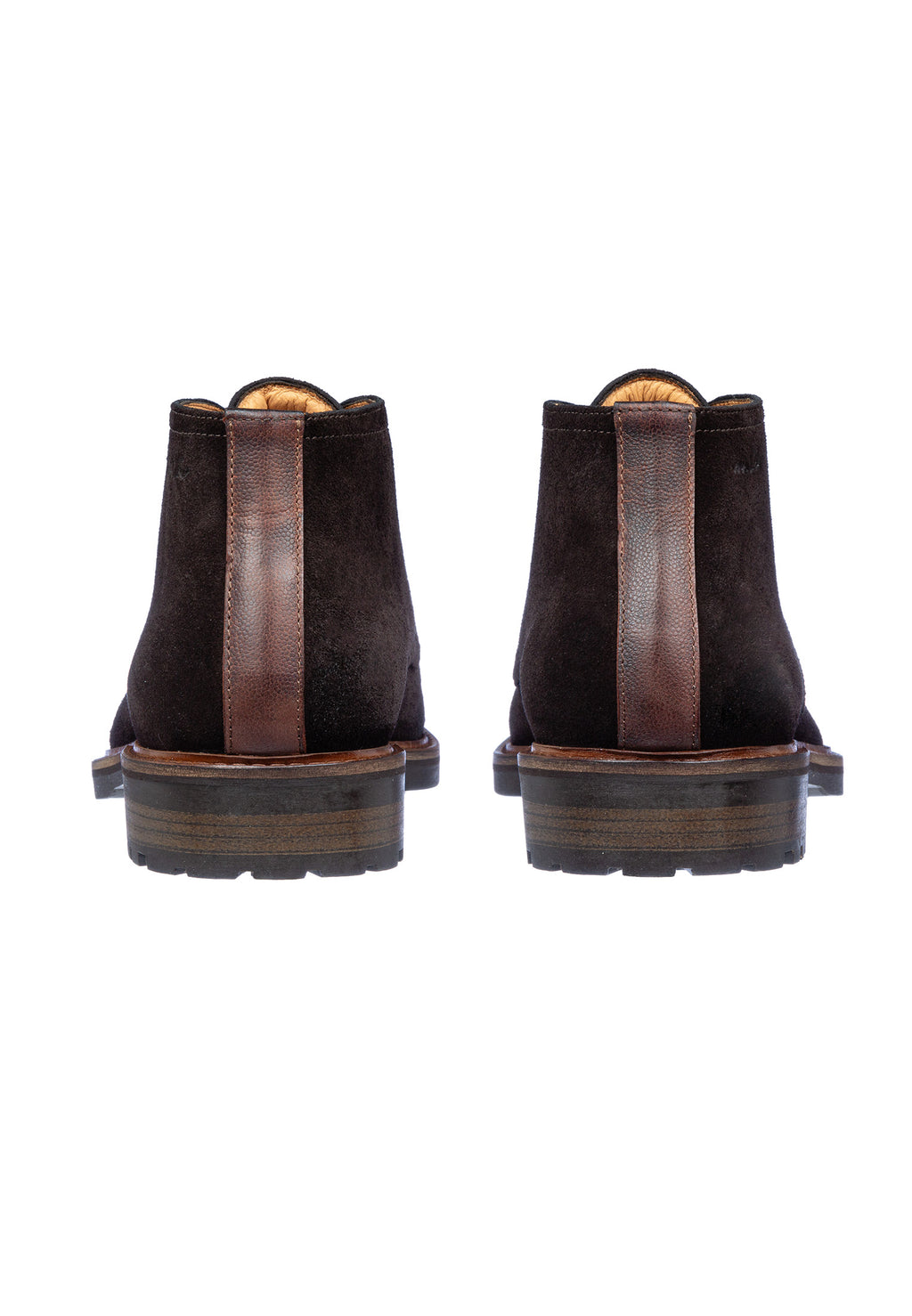 T-moro brauner Wildleder Rigi Schnürschuh