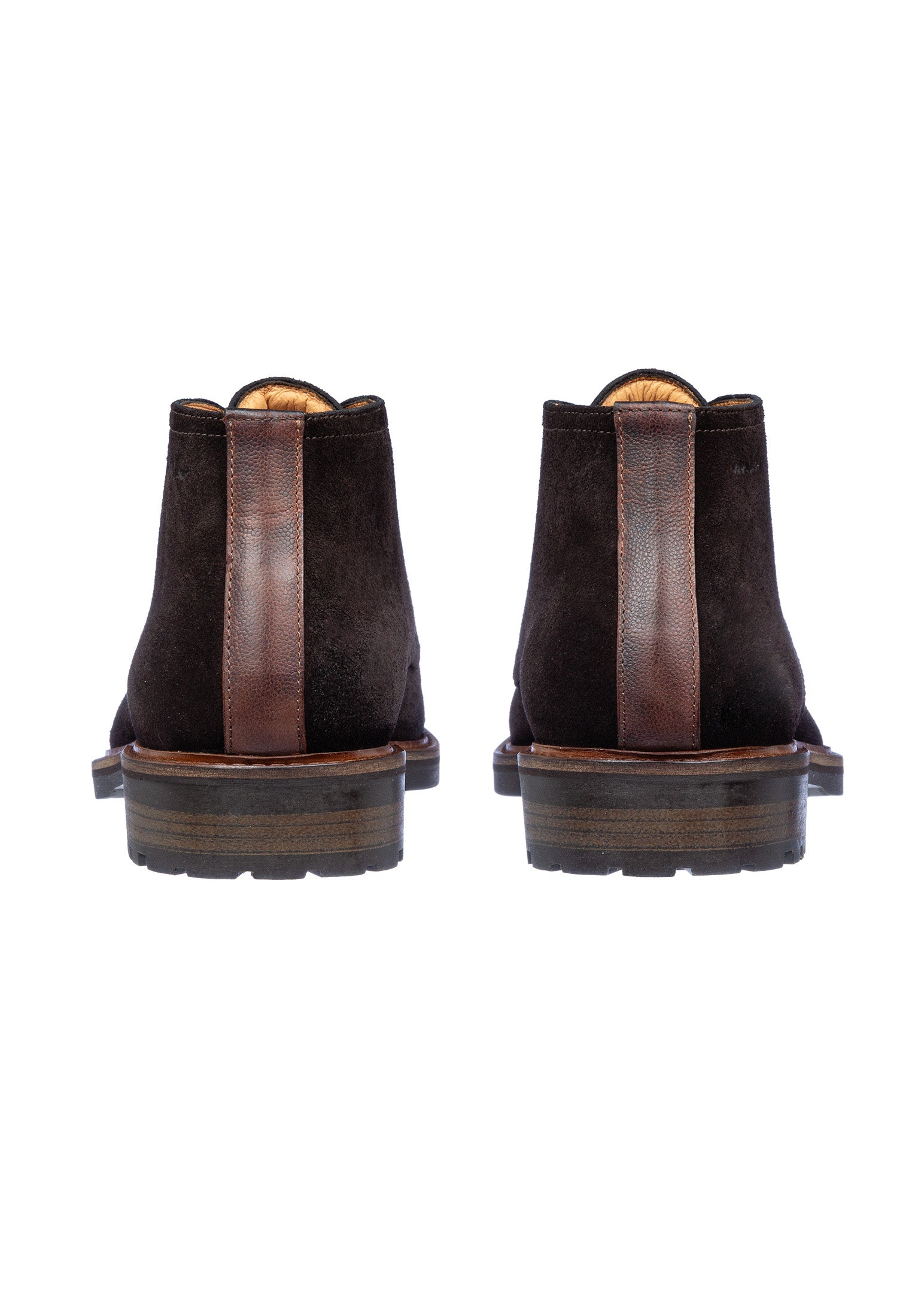 T-moro brauner Wildleder Rigi Schnürschuh