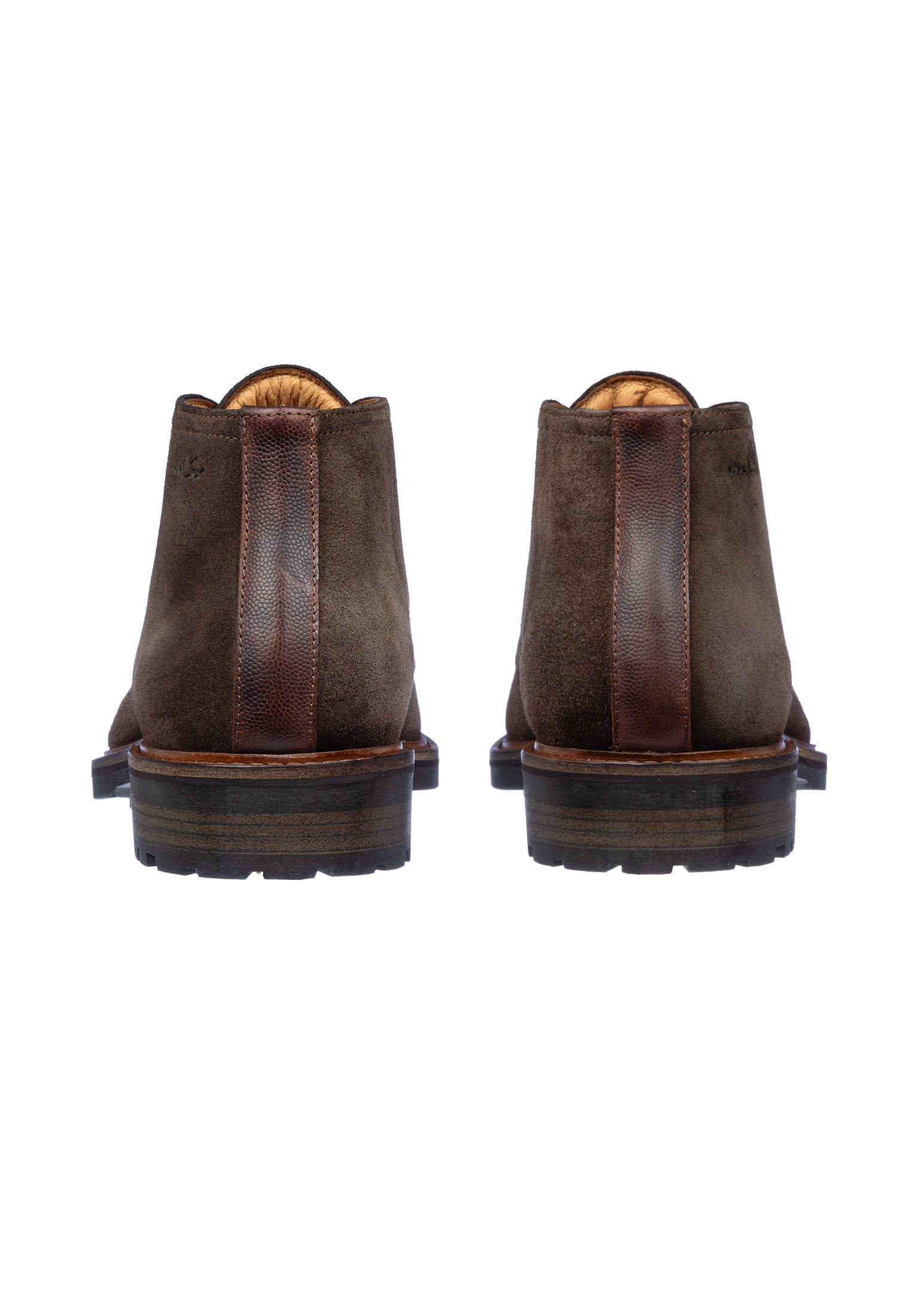 T-moro brauner Wildleder Rigi Schnürschuh