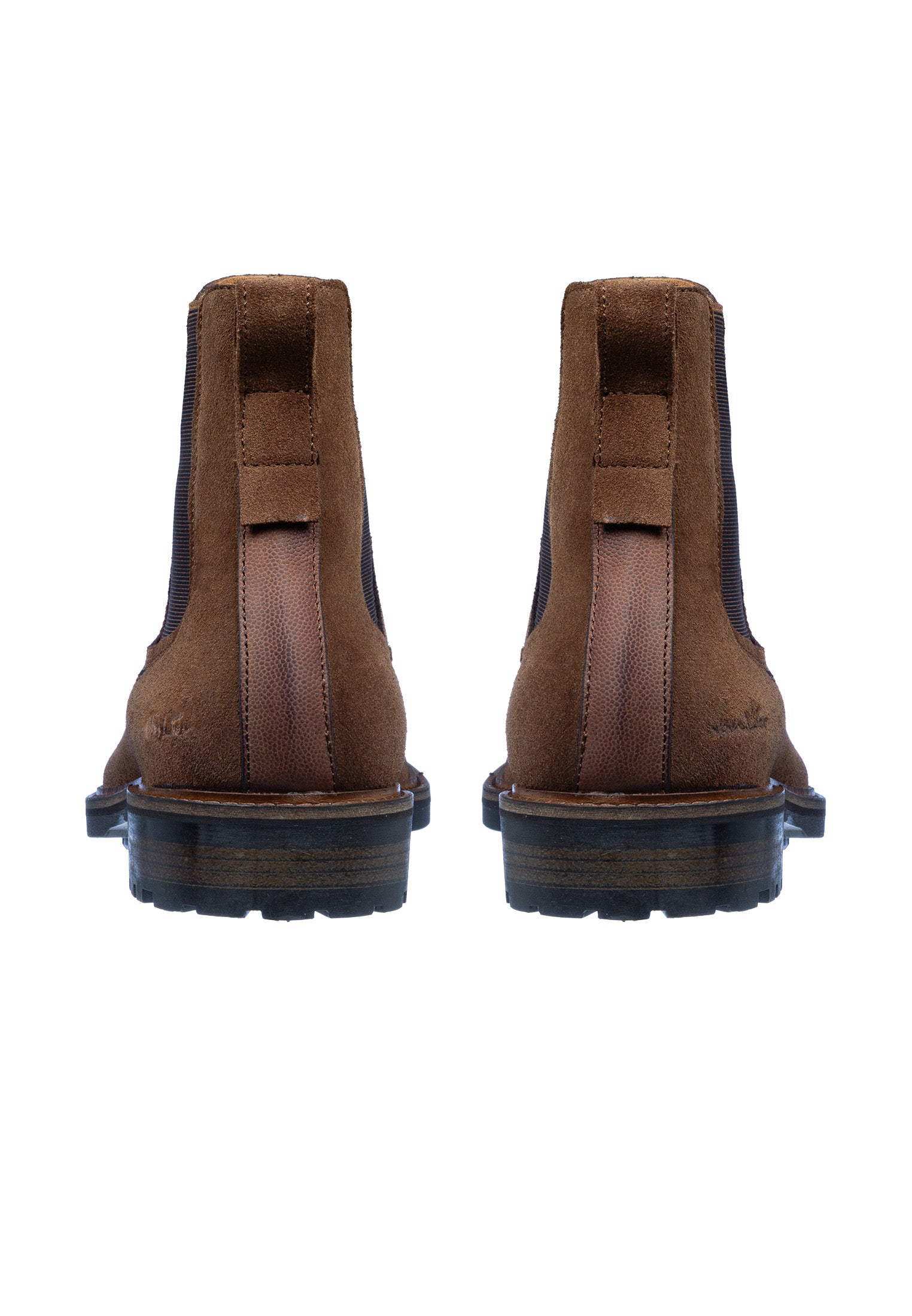 Roest cognac suède Rigi chelsea boot