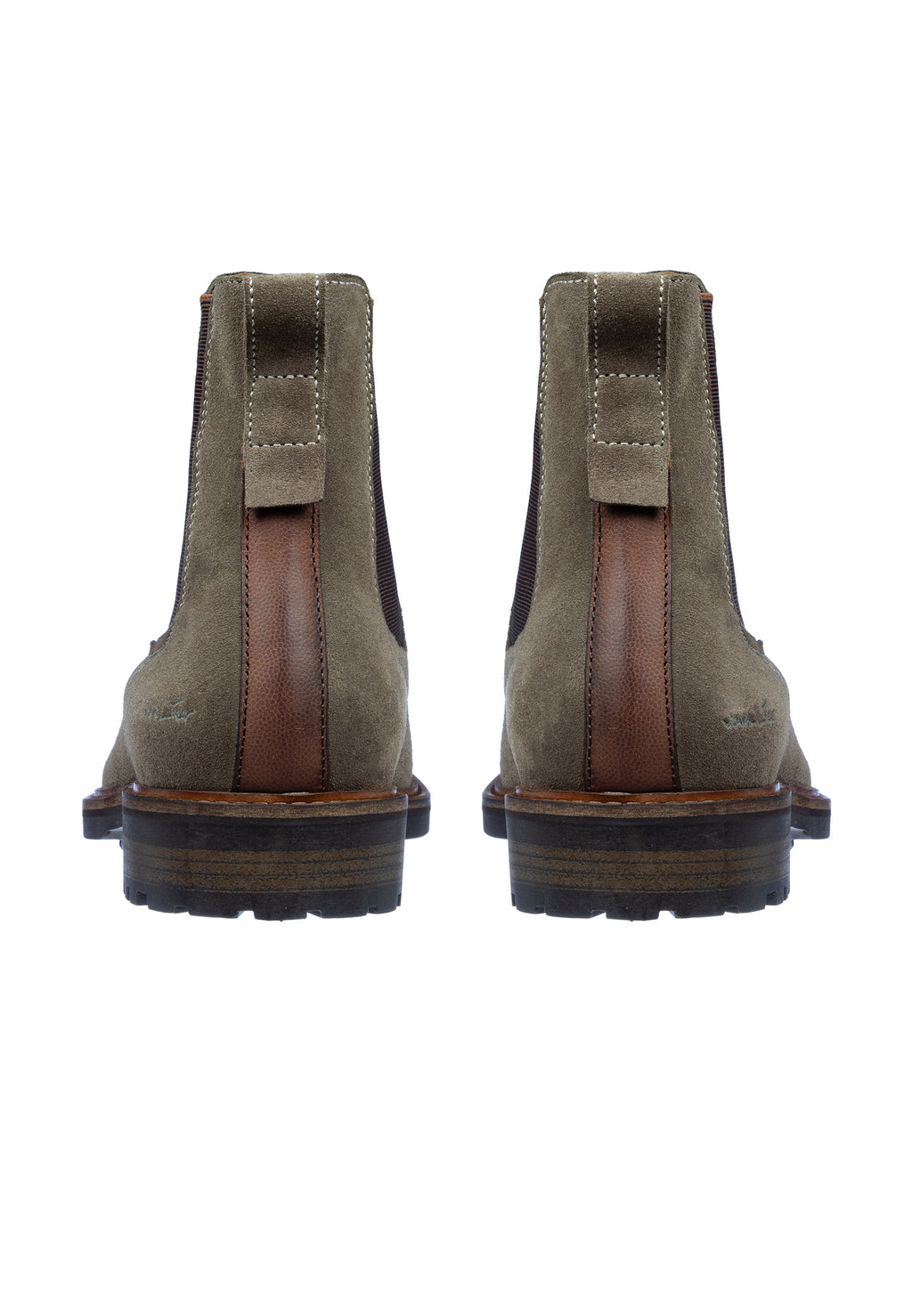 Taupe Wildleder Rigi Chelsea Boot