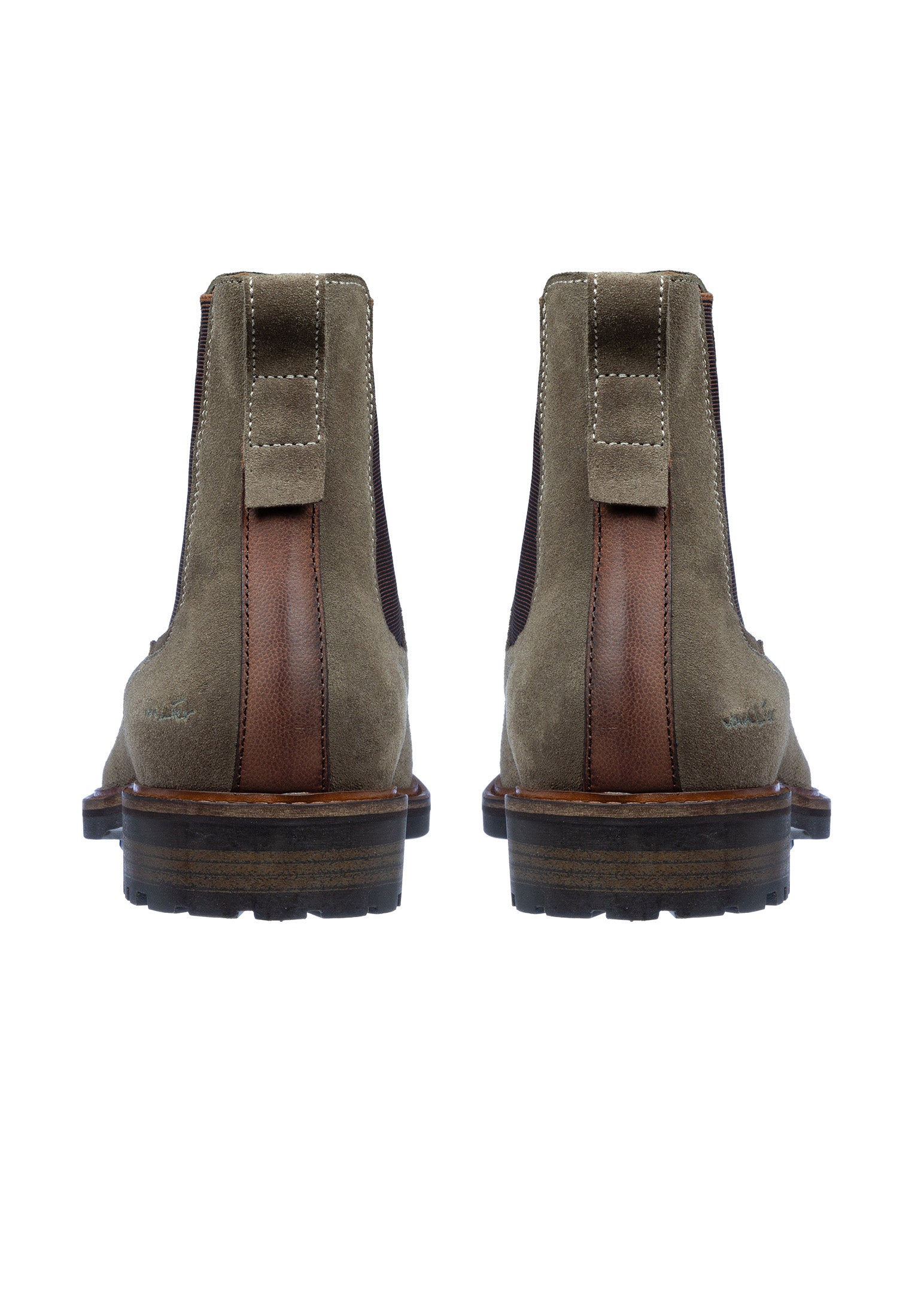 Taupe Wildleder Rigi Chelsea Boot