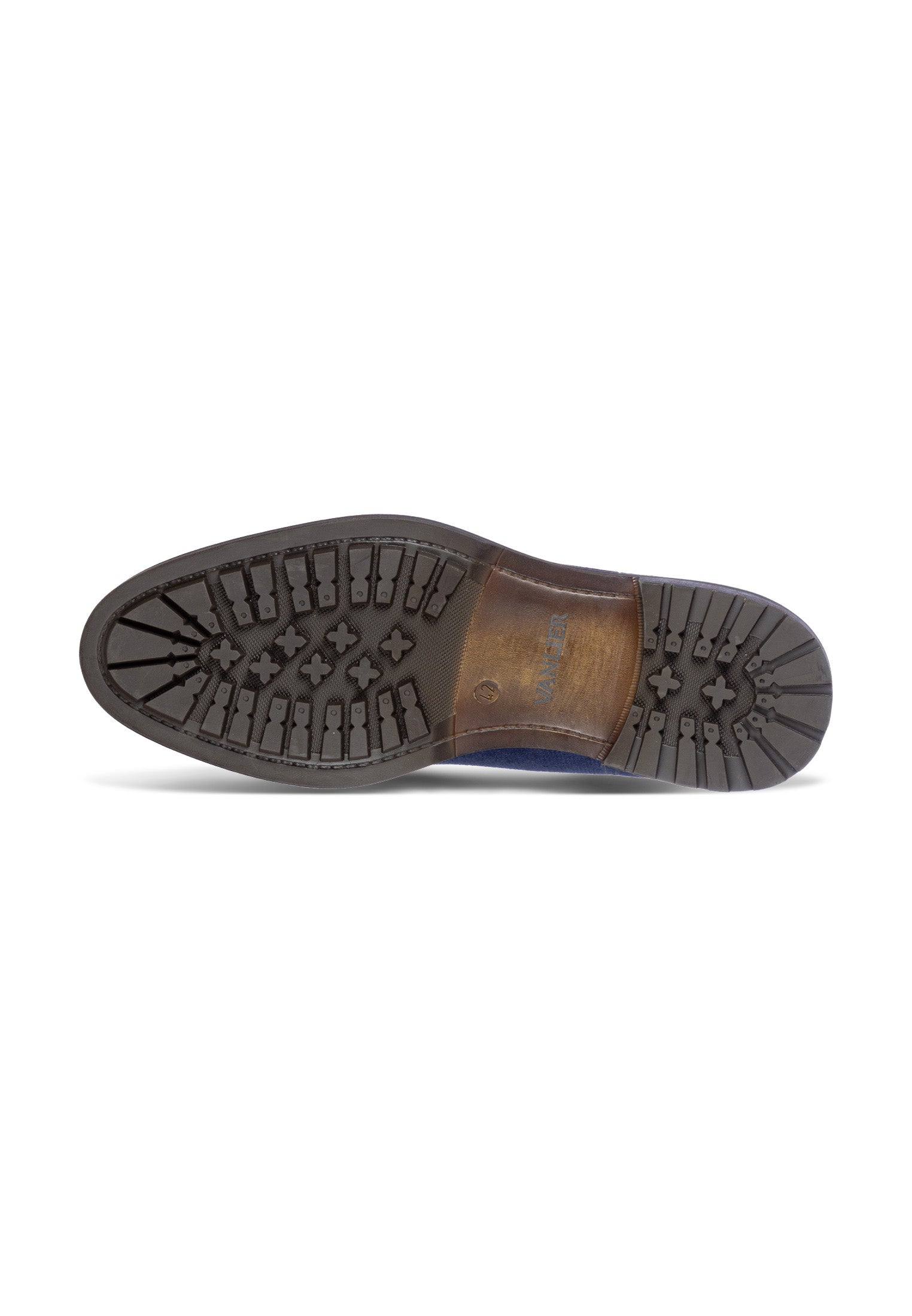 Blauer Wildleder Rigi Chelsea Boot