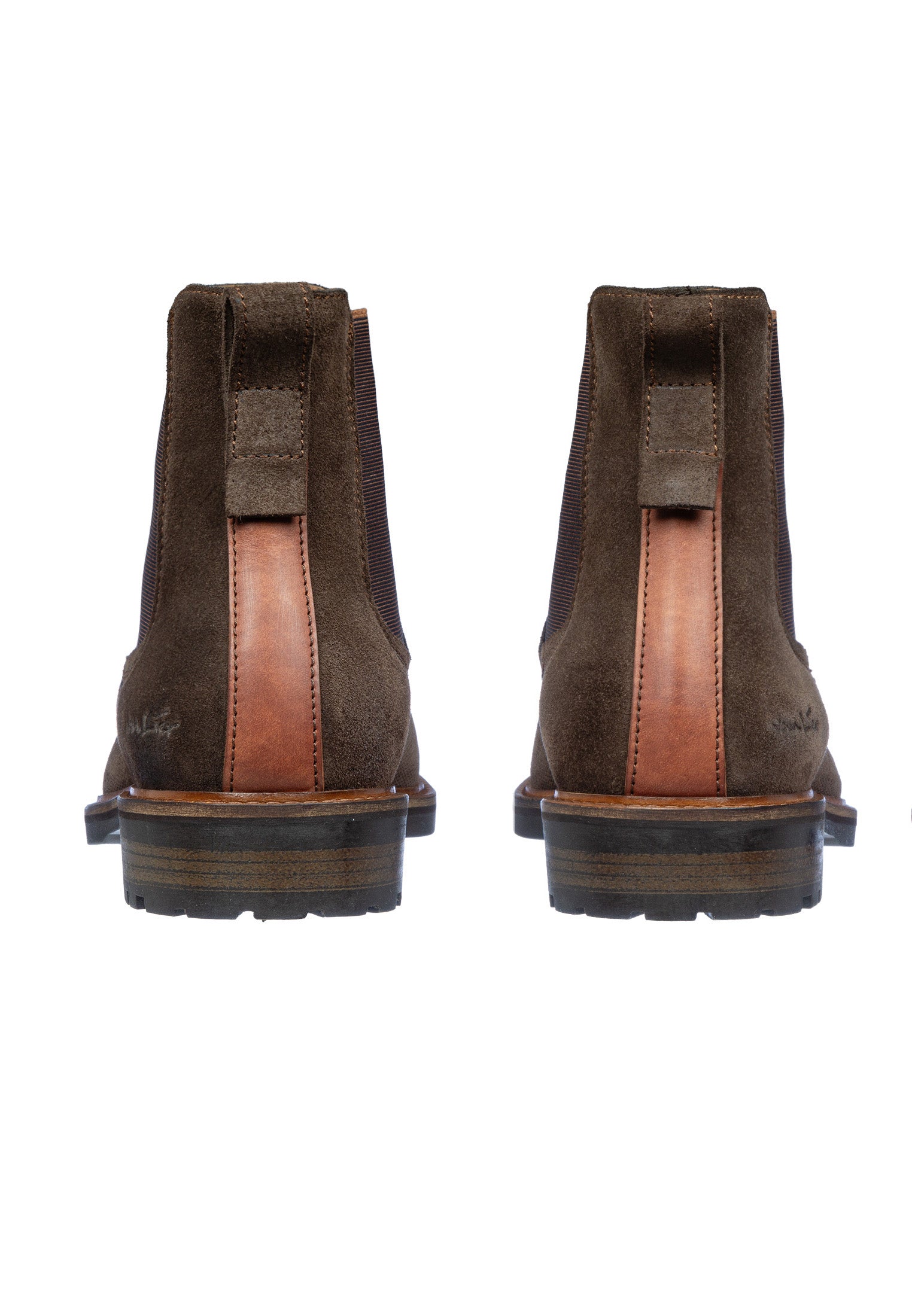 T-moro braune Wildleder Rigi Chelsea Boot