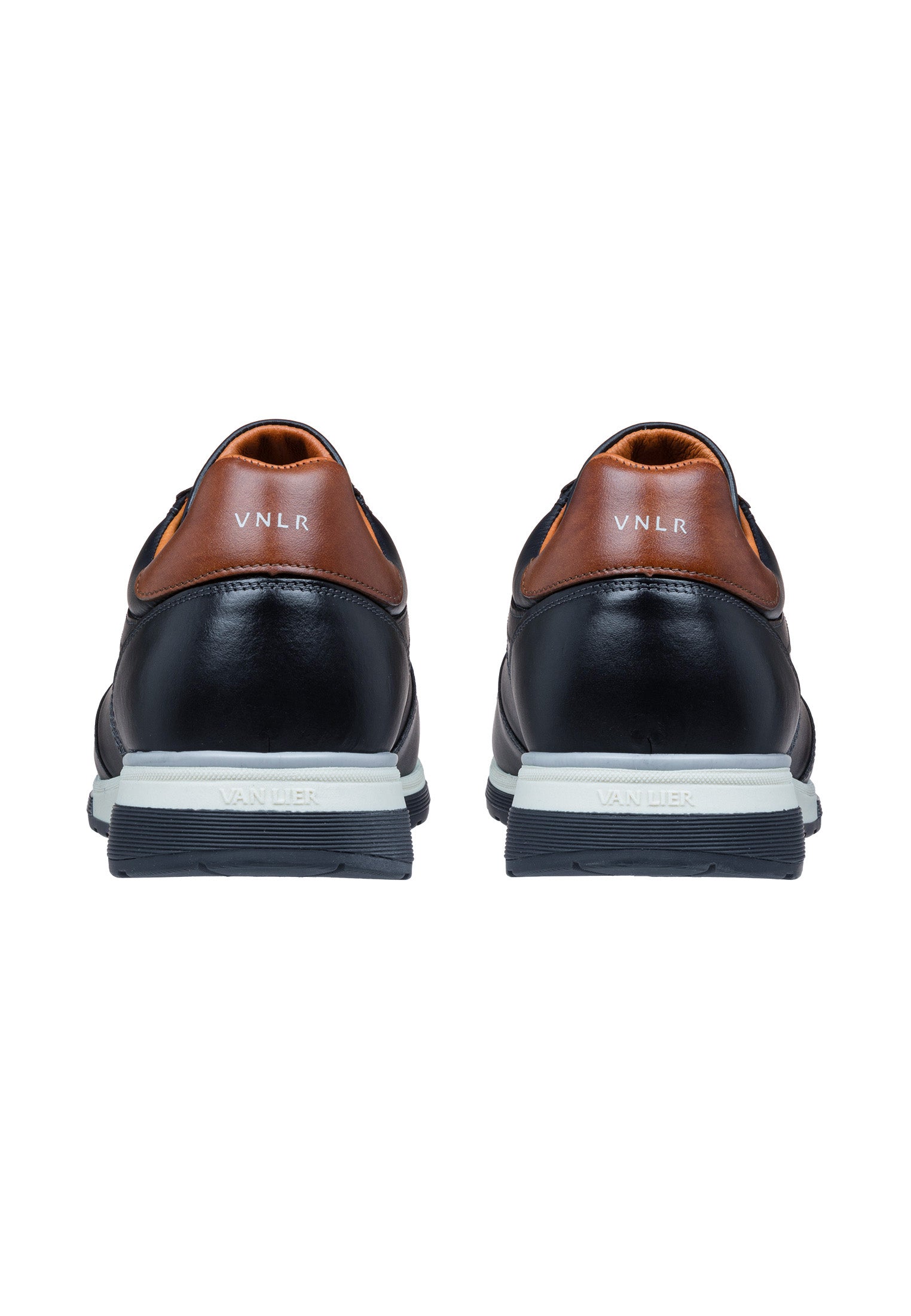 Dunkelblau Glattleder Positano Sneaker