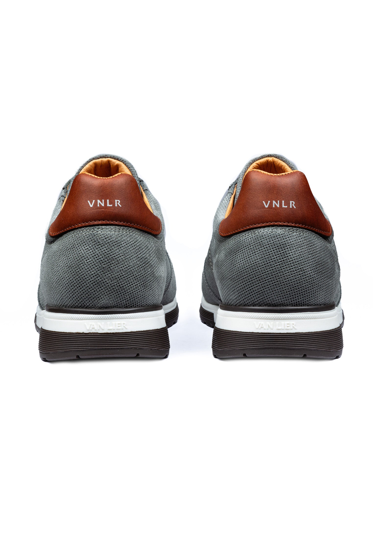 Graublauwe suède Positano sneaker