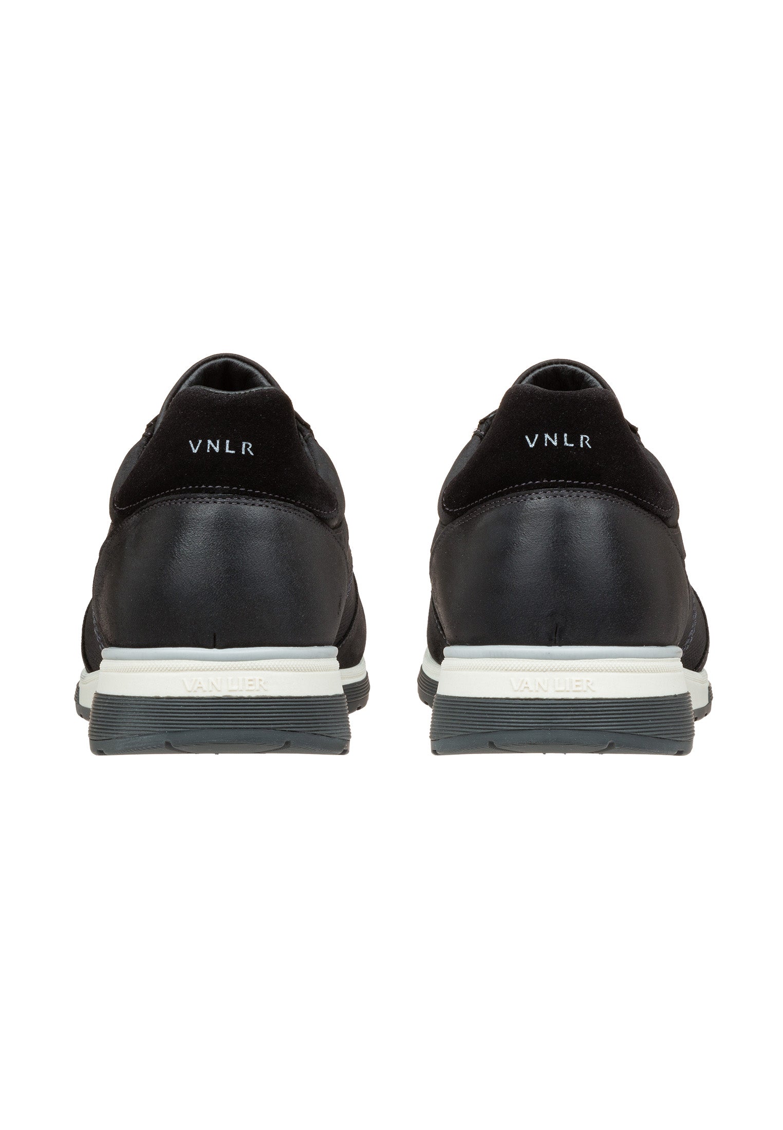 Schwarzer Nubuk-Loafer