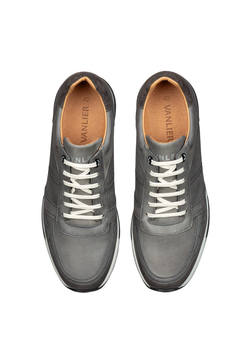 Graue Nubuk-Loafer Sneaker