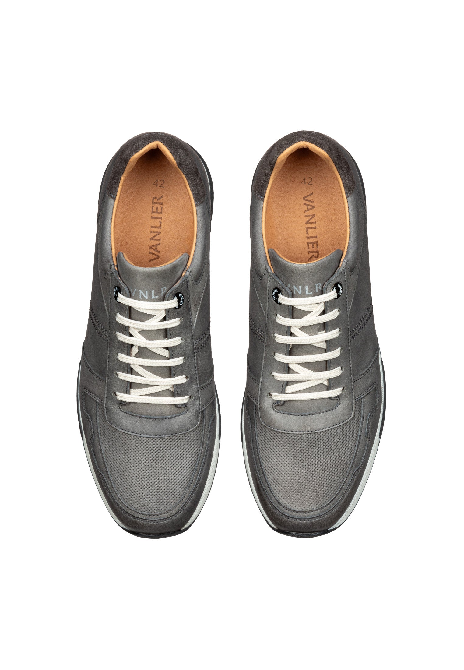 Graue Nubuk-Loafer Sneaker