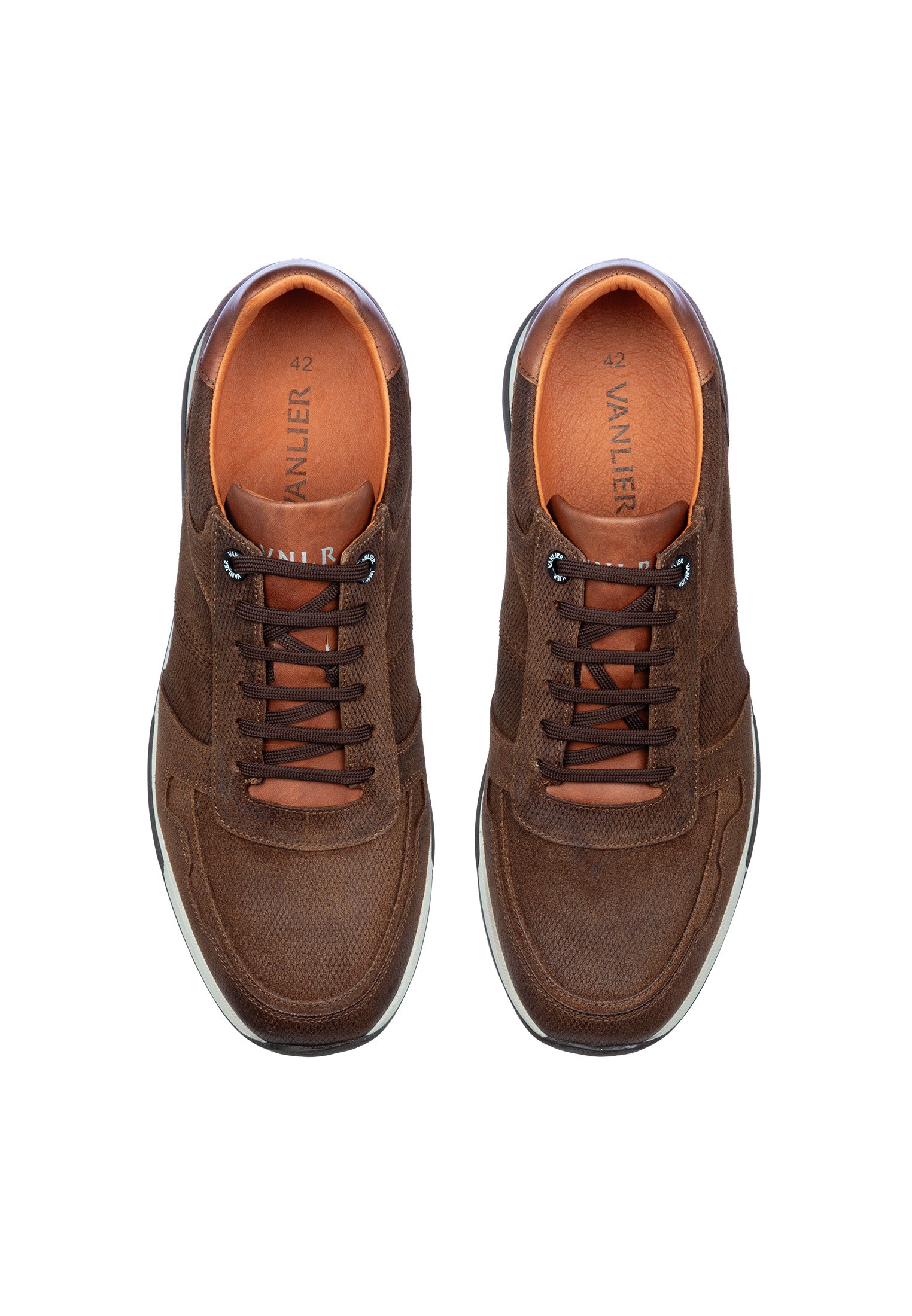 Cognac Wildleder Positano Sneaker