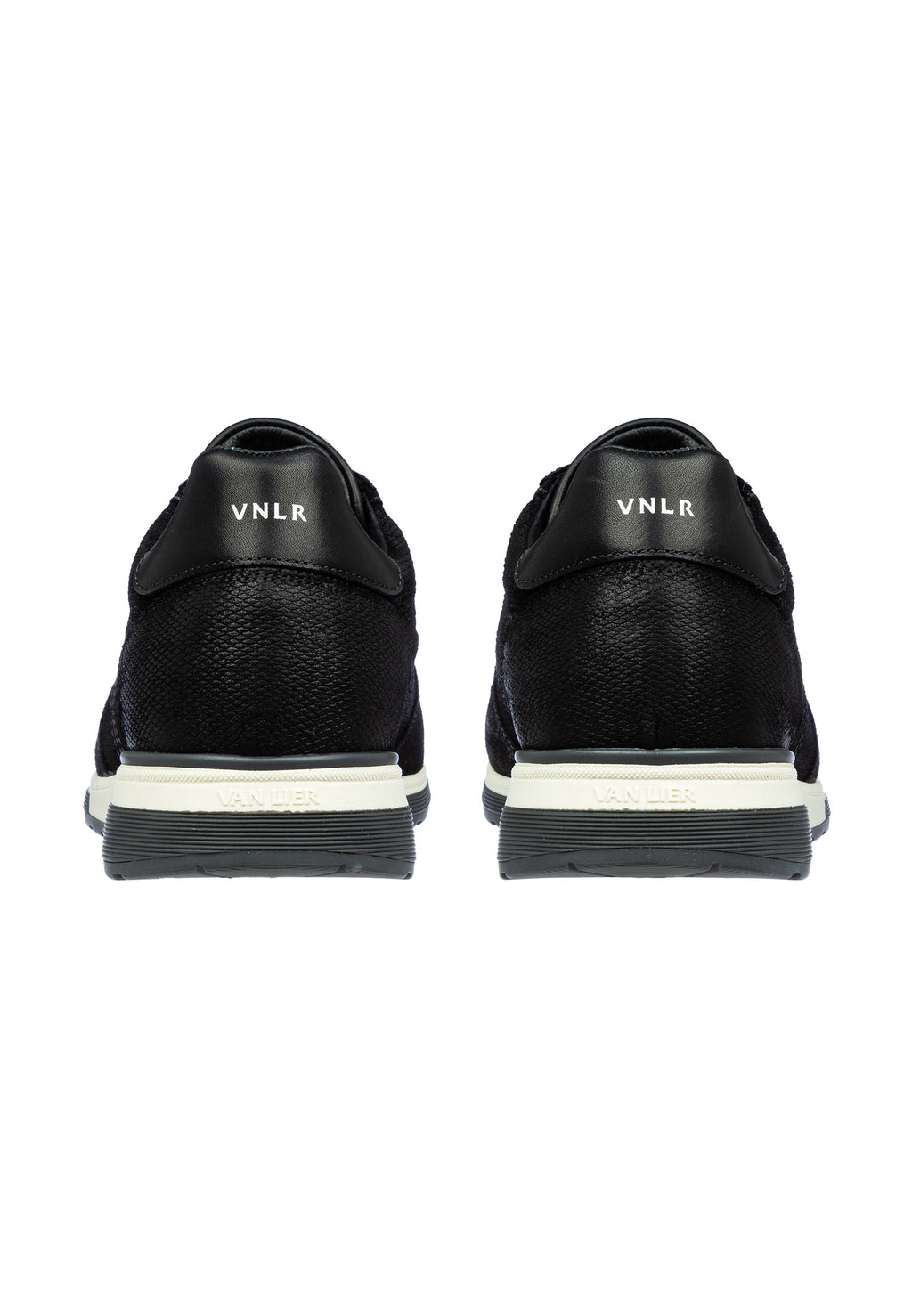 Schwarzer Wildleder Loafer