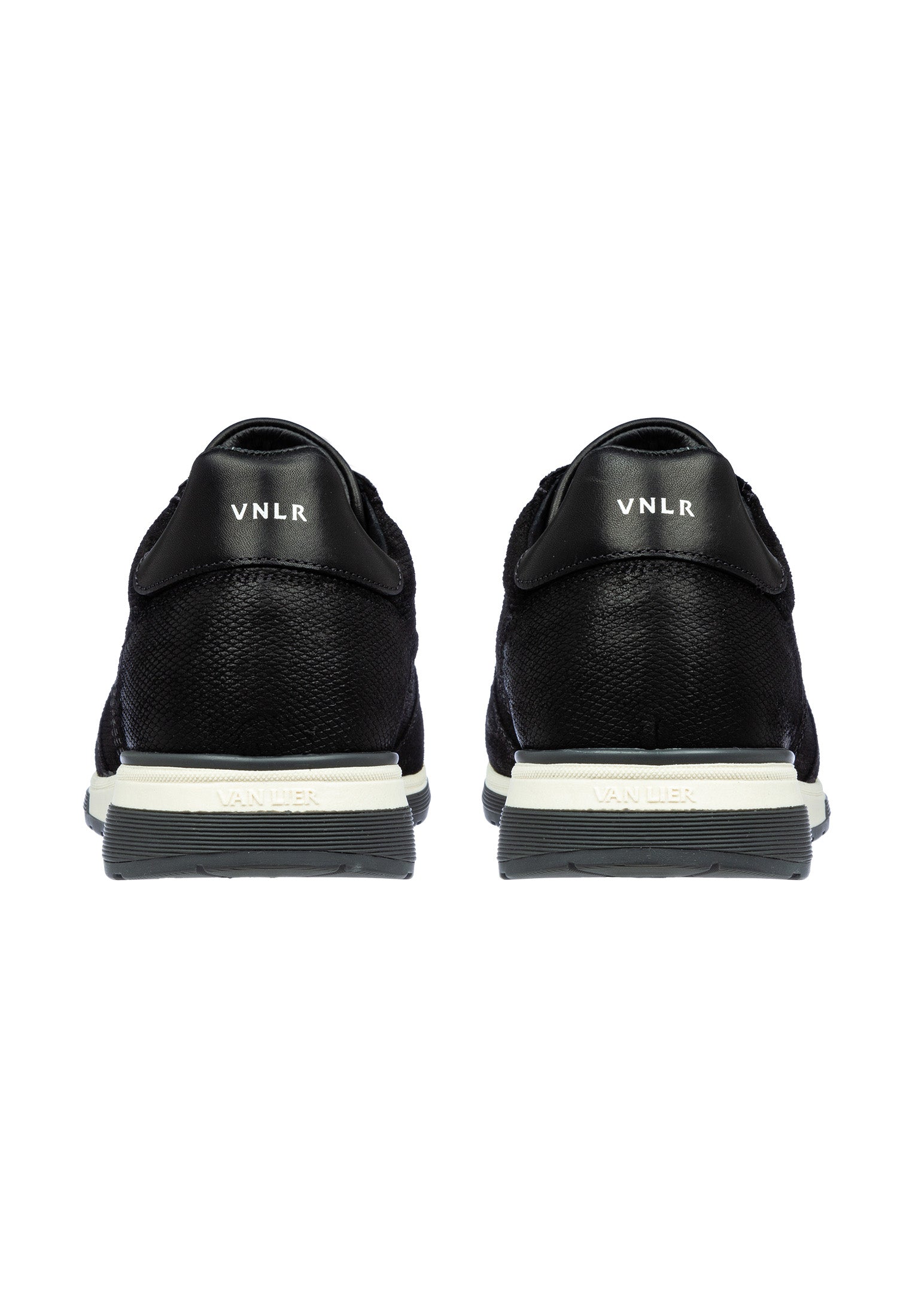 Schwarzer Wildleder Loafer